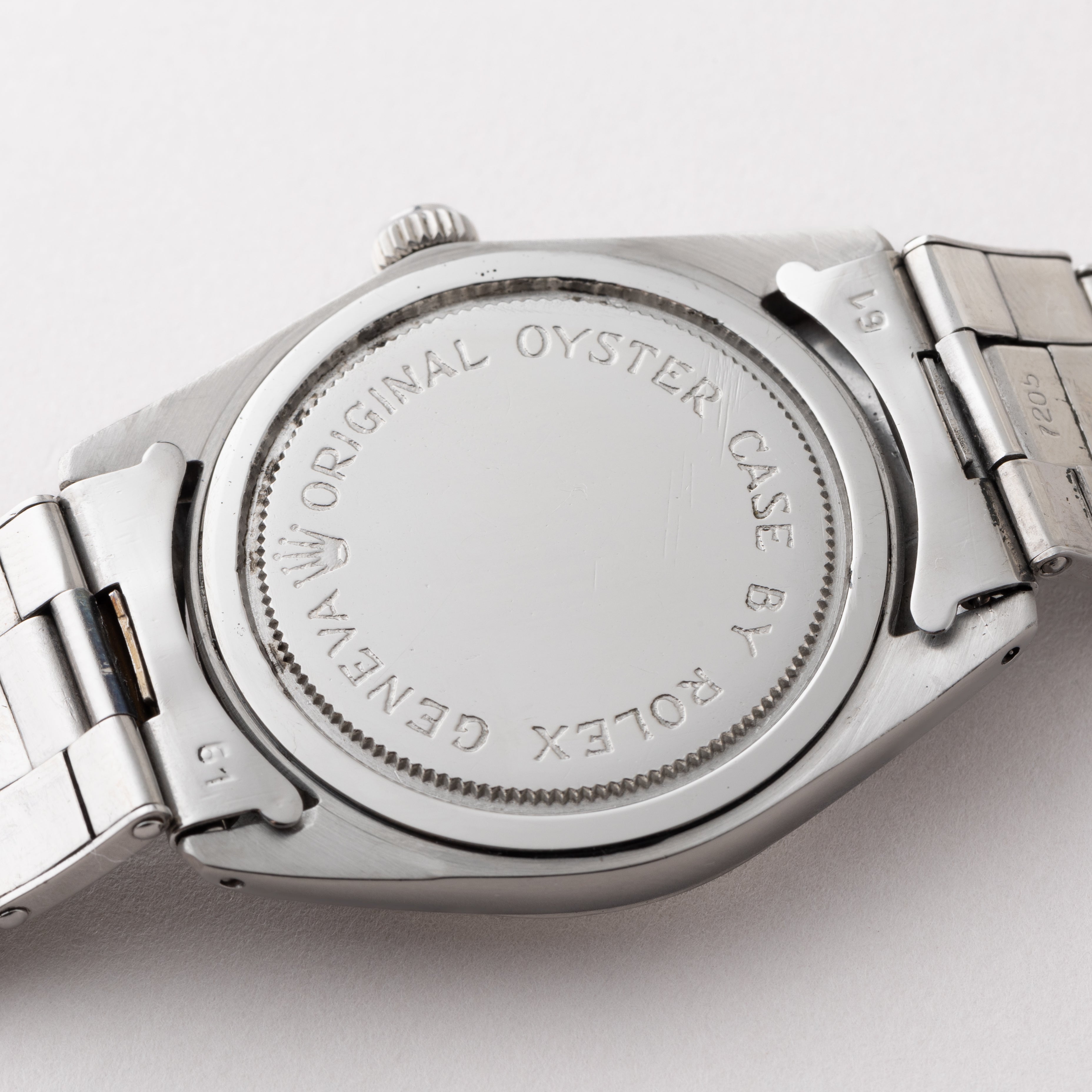 チューダー オイスターデイト デカバラ 1965年製 Ref.7962 手巻き リベットブレス