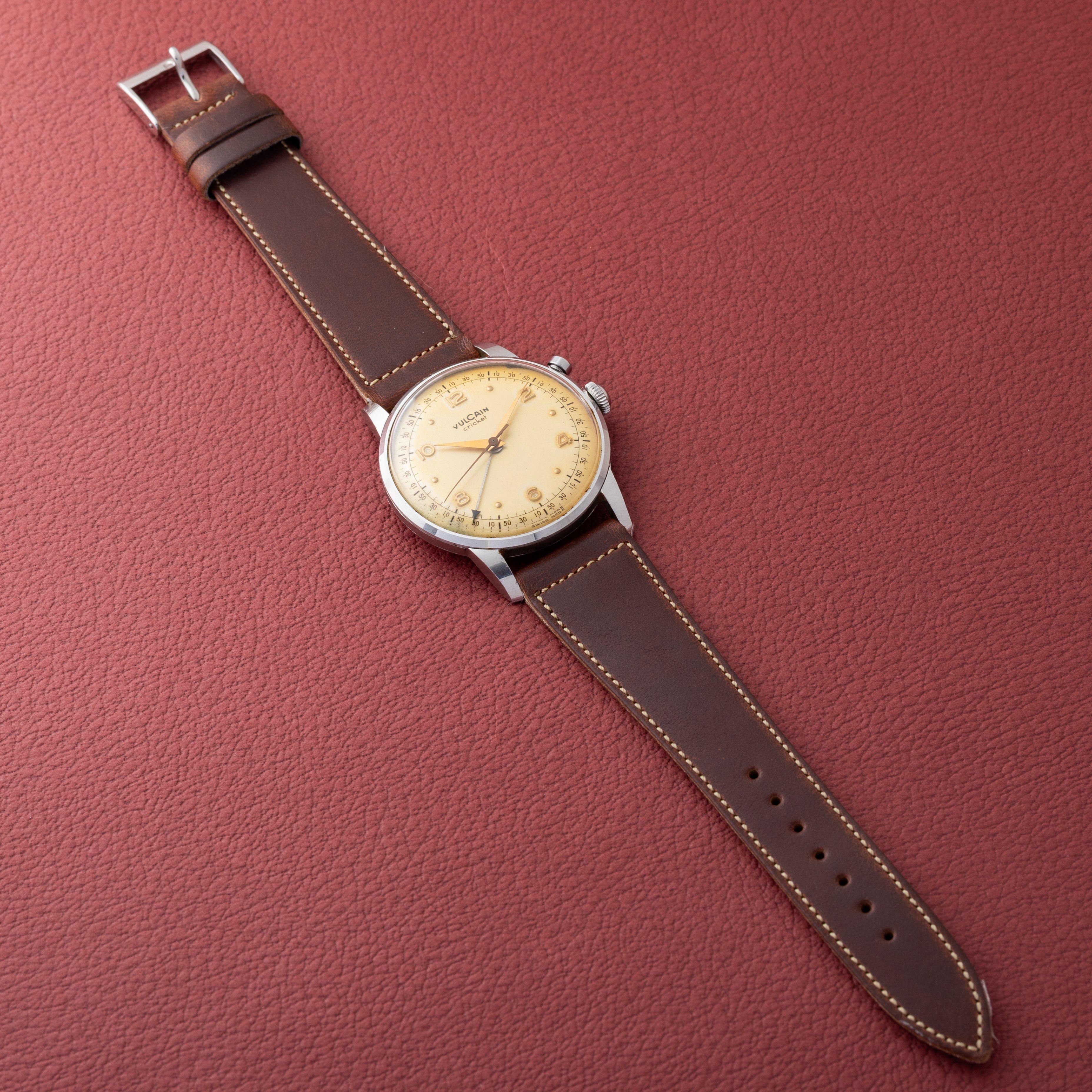 ヴァルカン クリケット 箱、説明書付き 1950年代 38mm