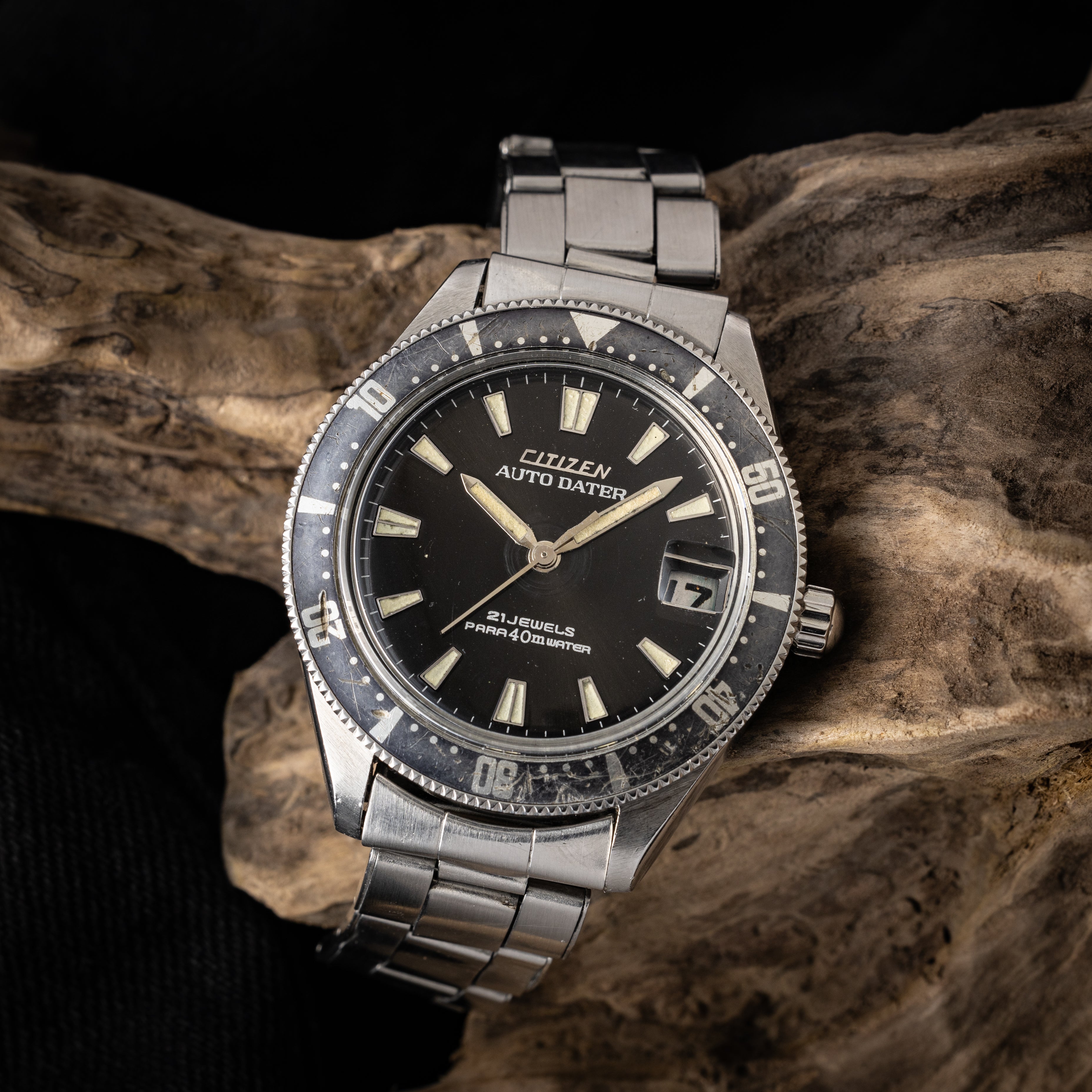 シチズン オートデーター ダイバー 1960年製 オートマチック