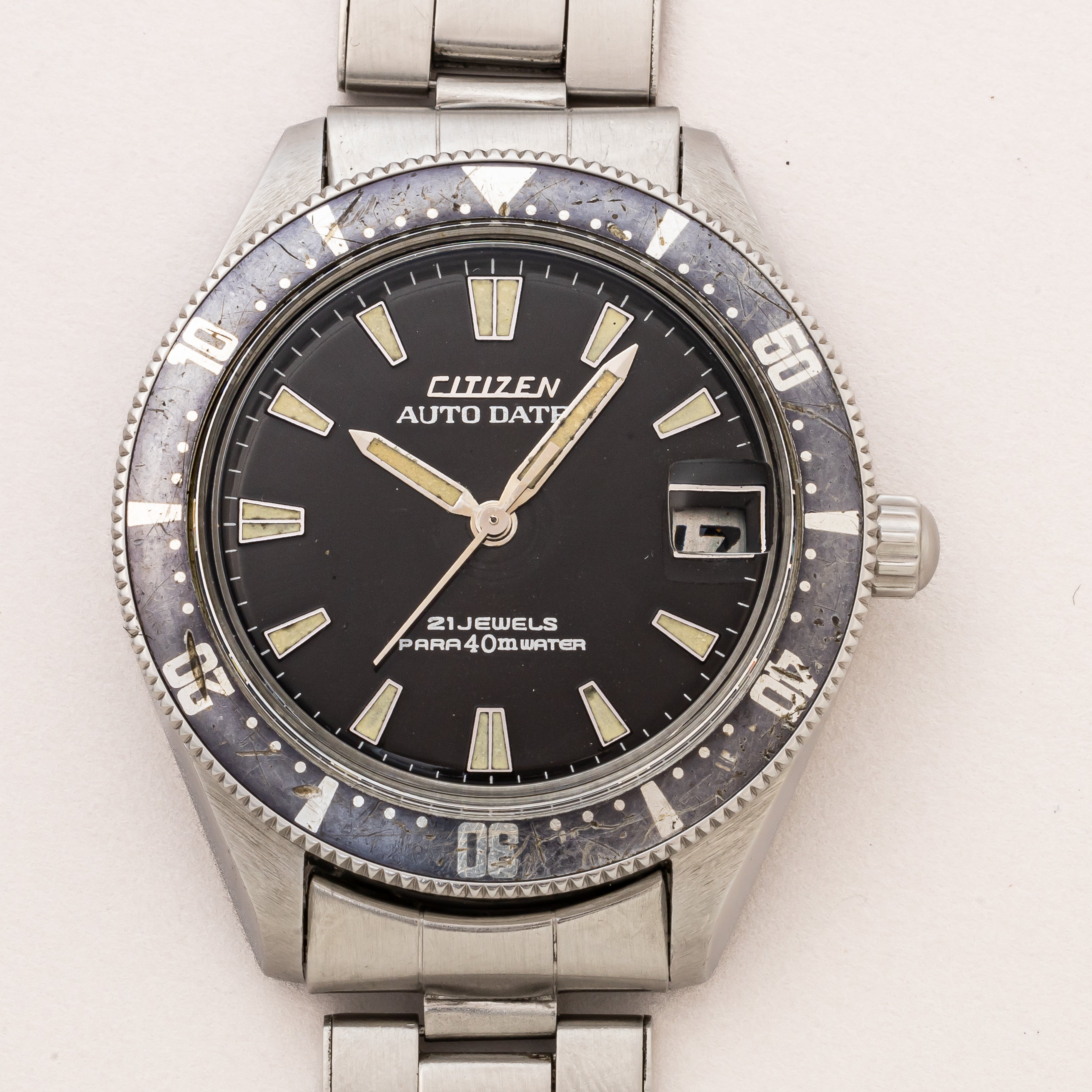 シチズン オートデーター ダイバー 1960年製 オートマチック