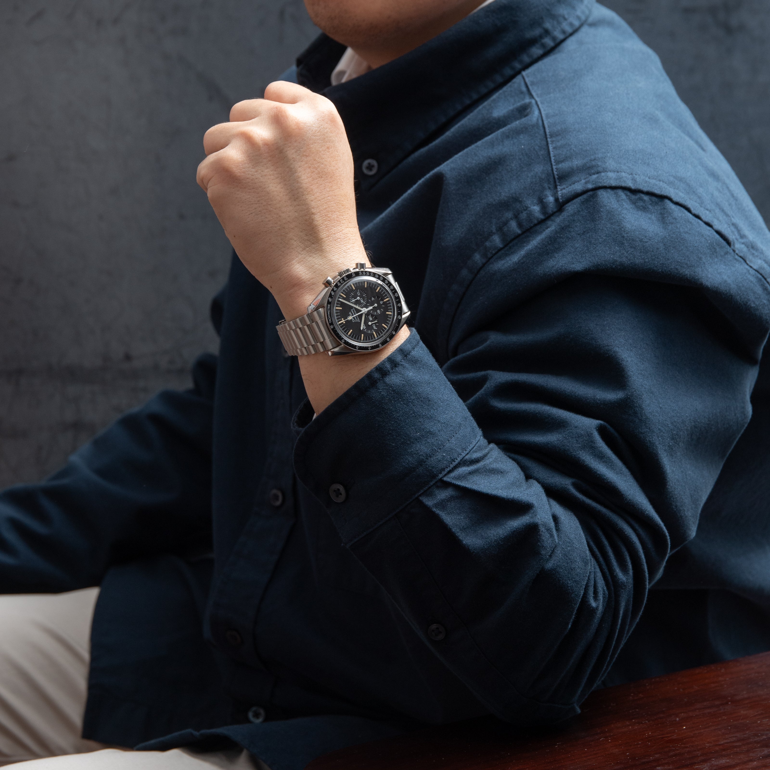 オメガスピードマスター プロフェッショナル 1986年製 裏スケルトン Ref.3450.808