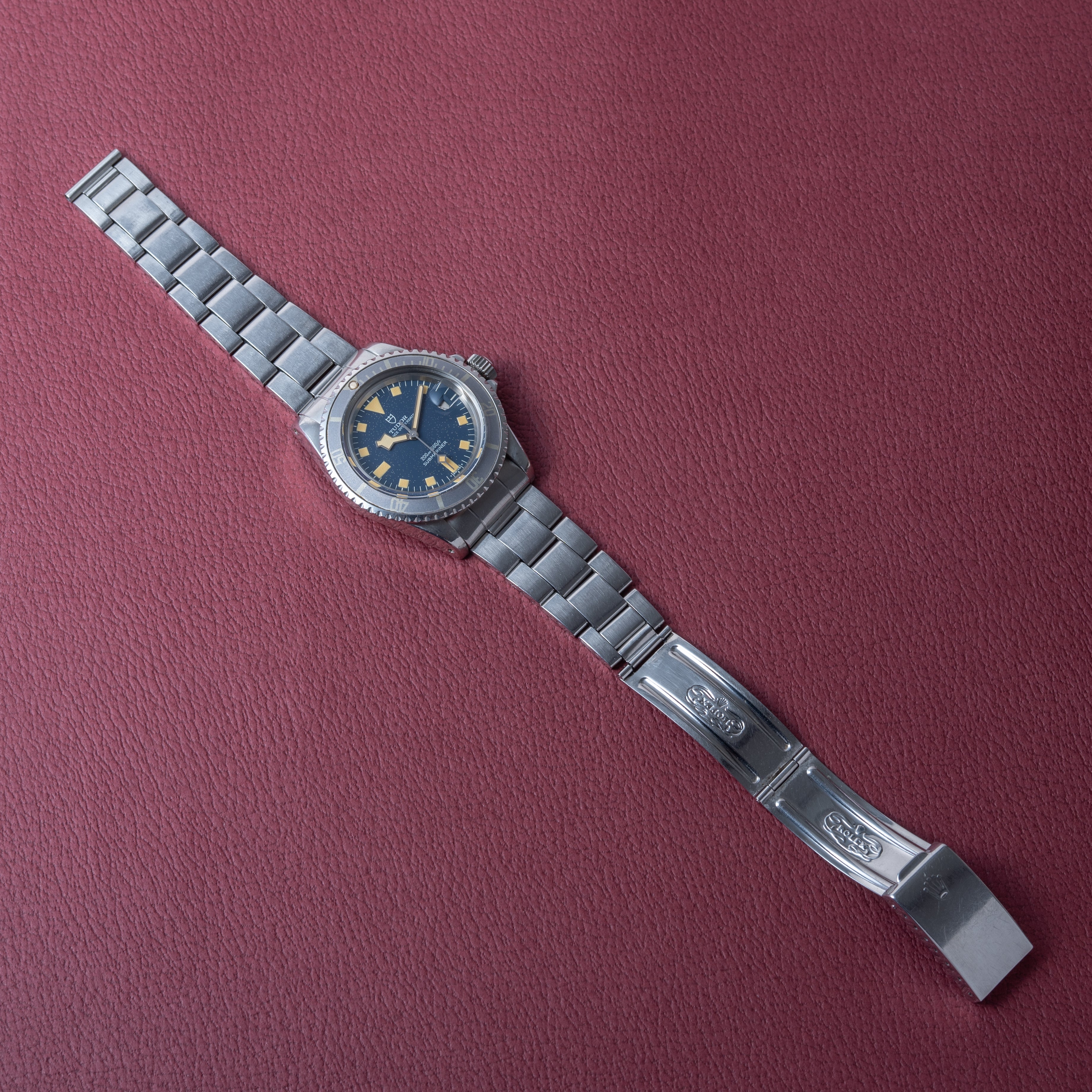 チューダー サブマリーナー 1976年製 スノーフレーク ブルー イカサブ Ref.9411/0