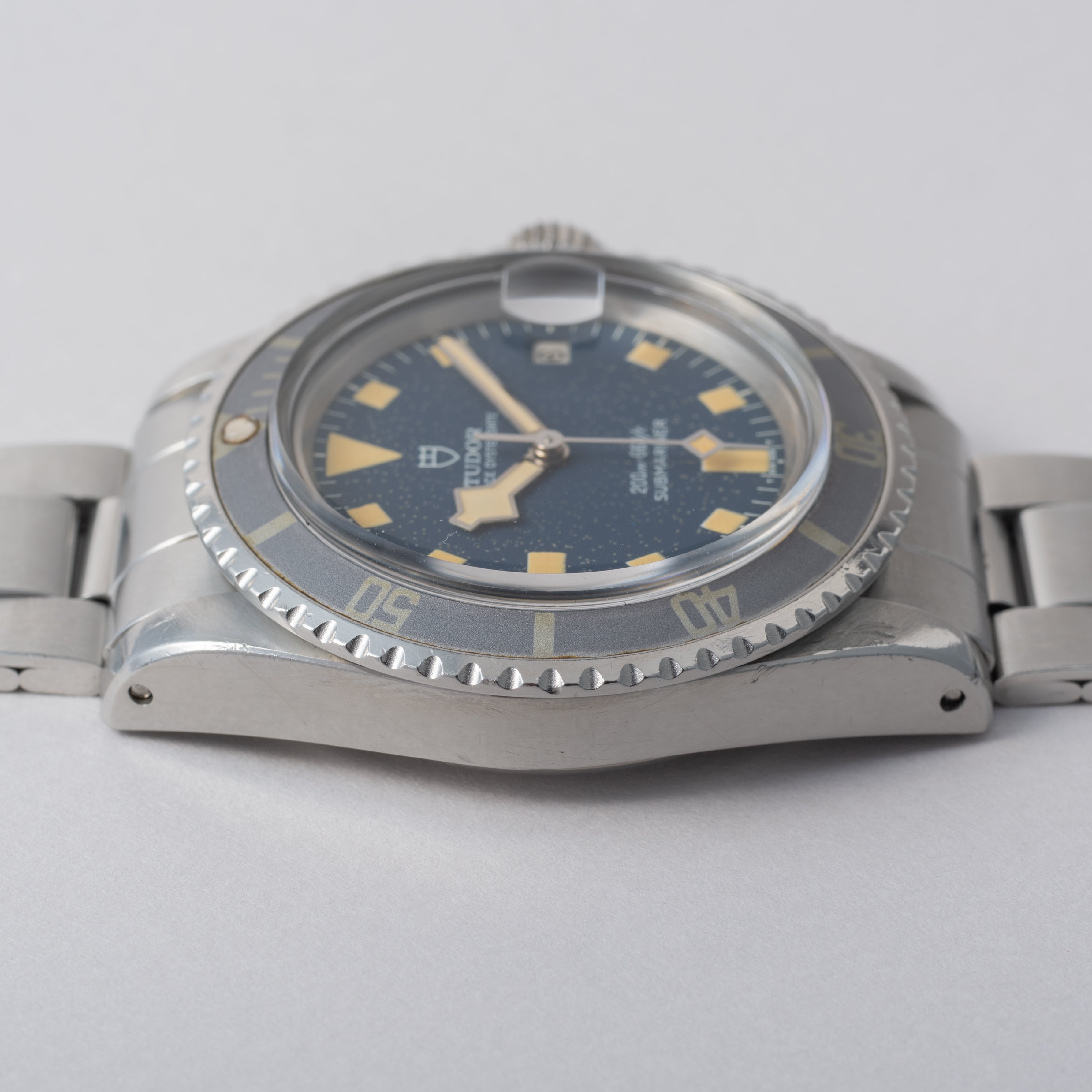 チューダー サブマリーナー 1976年製 スノーフレーク ブルー イカサブ Ref.9411/0