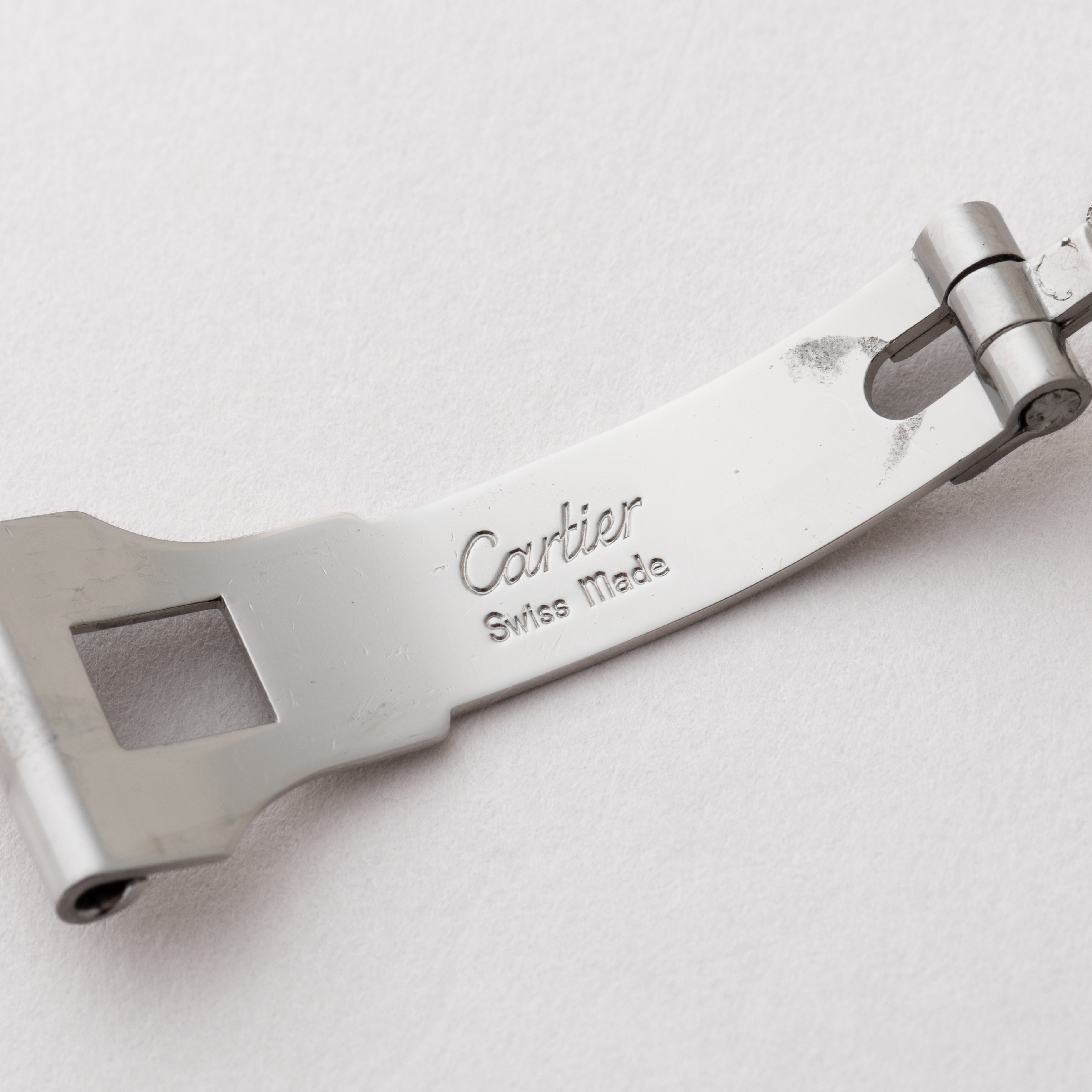 カルティエ サントス LMサイズ ホワイトローマン コンビ 1990年代