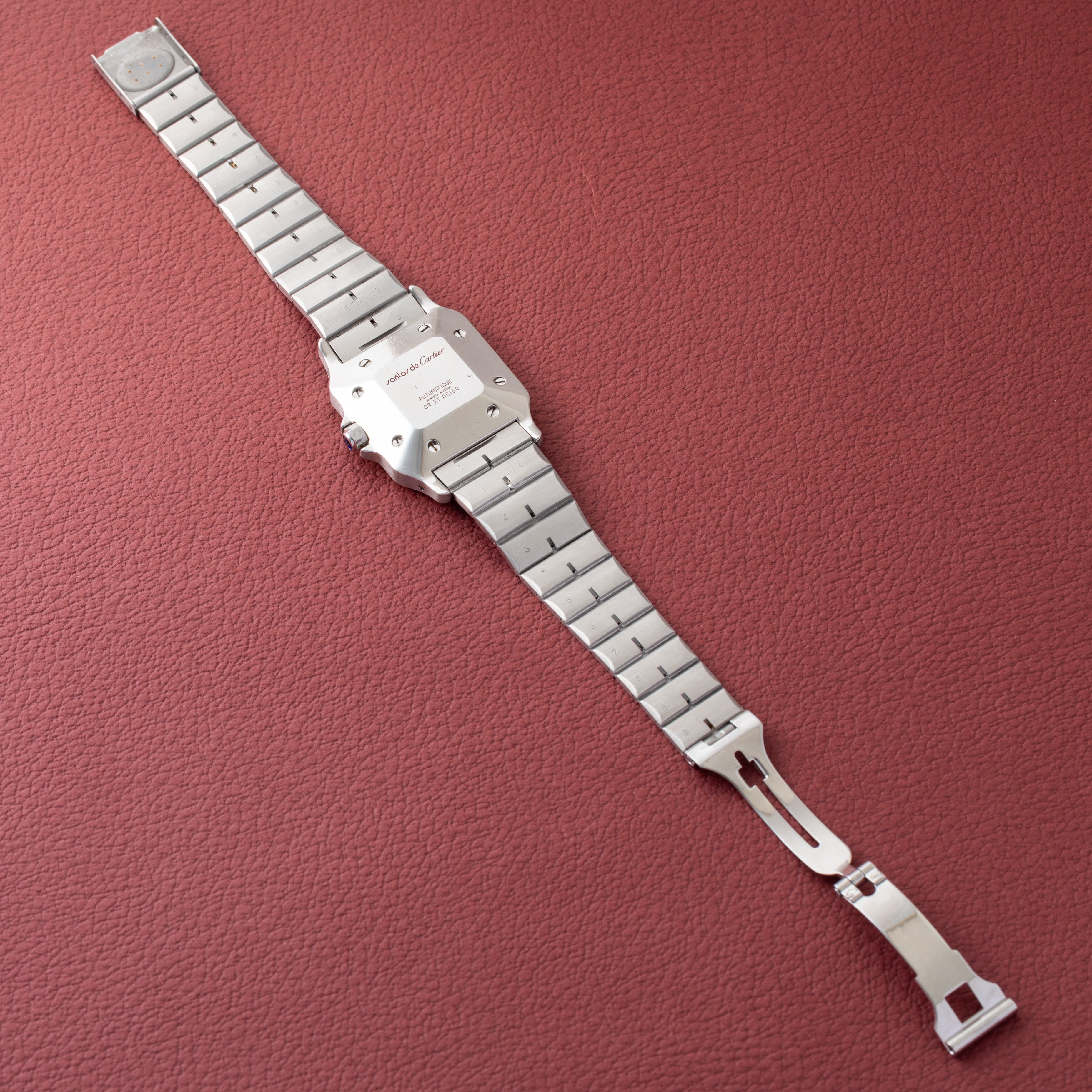 カルティエ サントス LMサイズ ホワイトローマン コンビ 1990年代