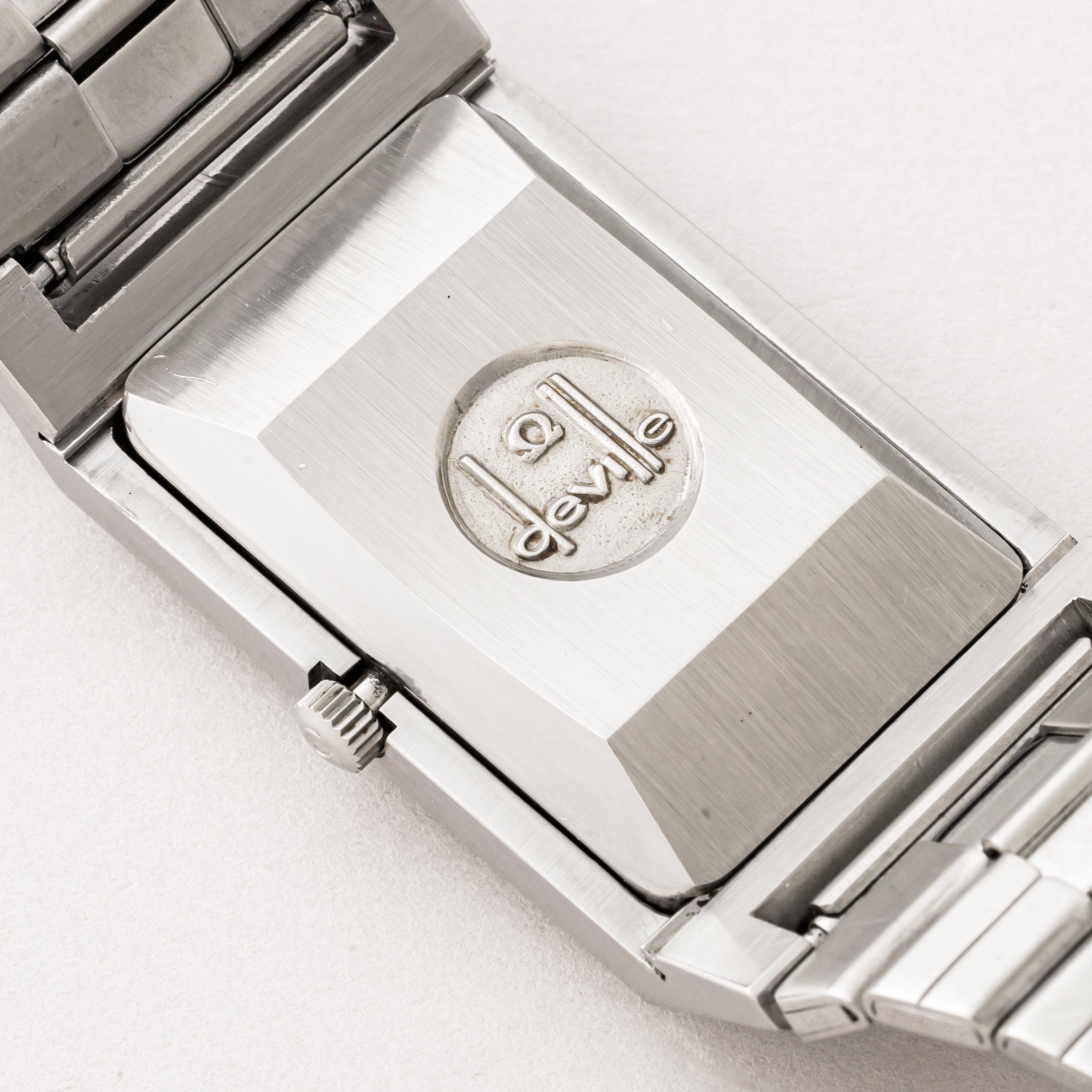 オメガ デ・ヴィル 1971年製 レクタンギュラー Ref.155.000 箱、ギャラ付き