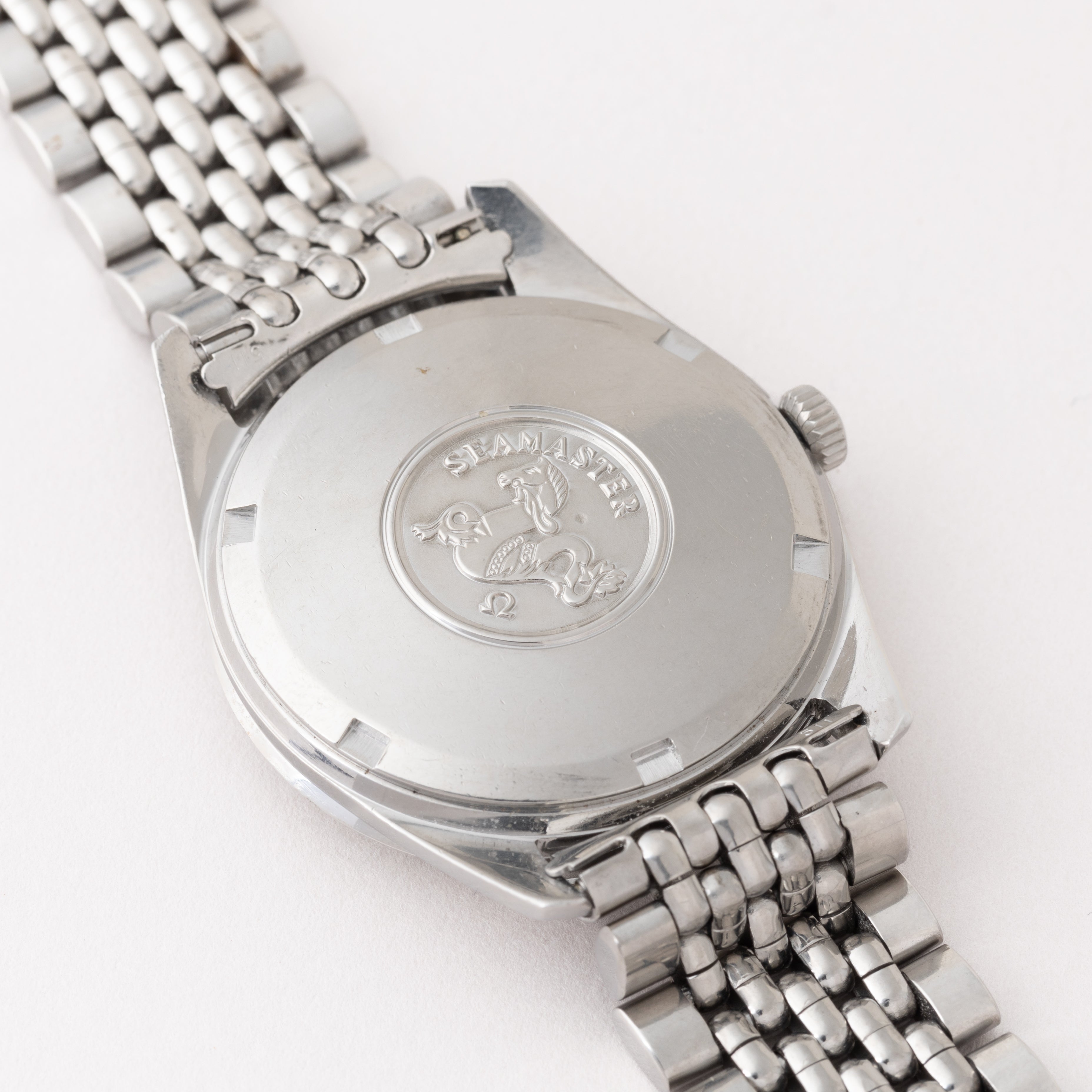 オメガ シーマスターオートマチック 1968年製 Cal.565 純正ブレス付き