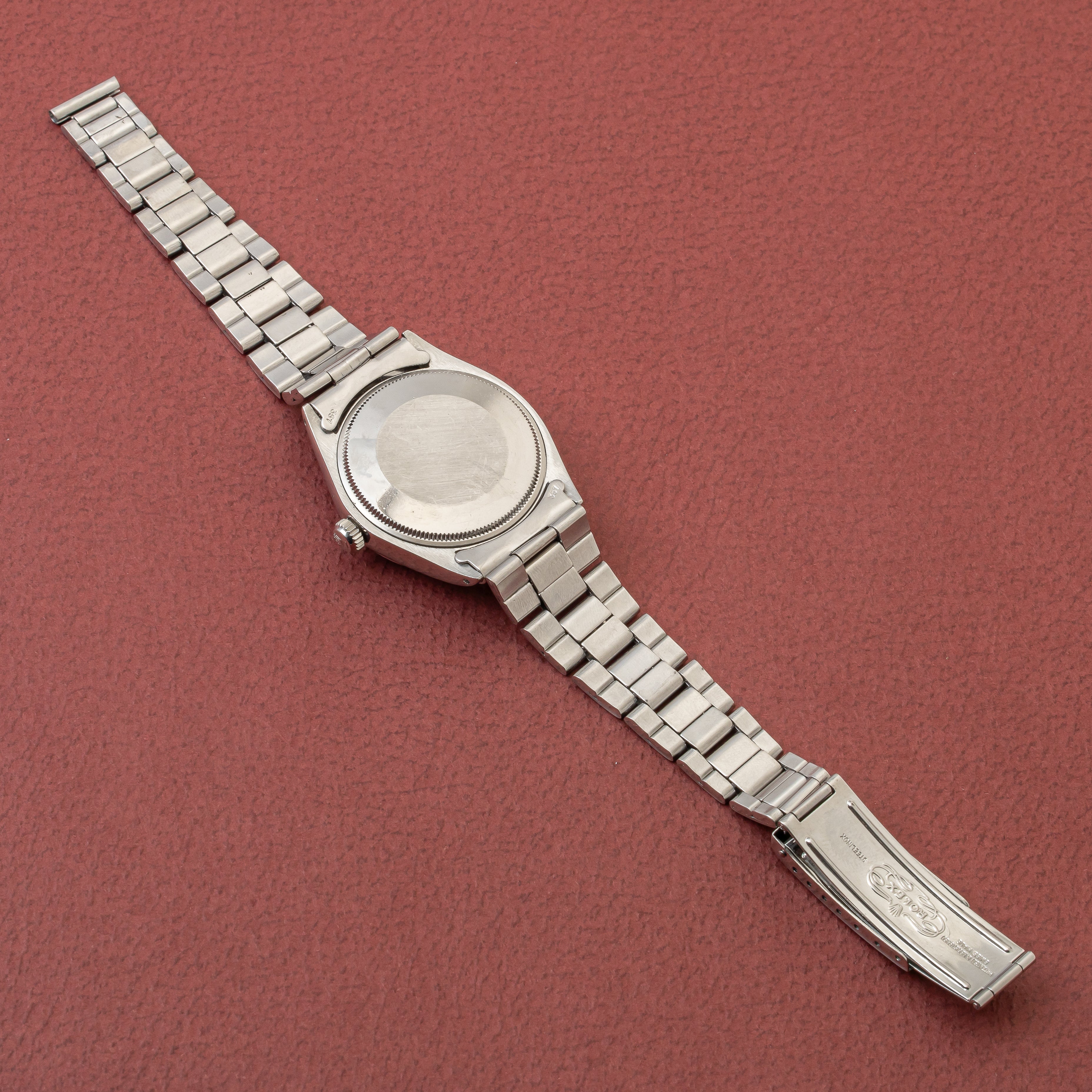 ロレックス オイスターパーペチュアル 1973年製 シルバーダイヤル Ref.1002 ブレス付き