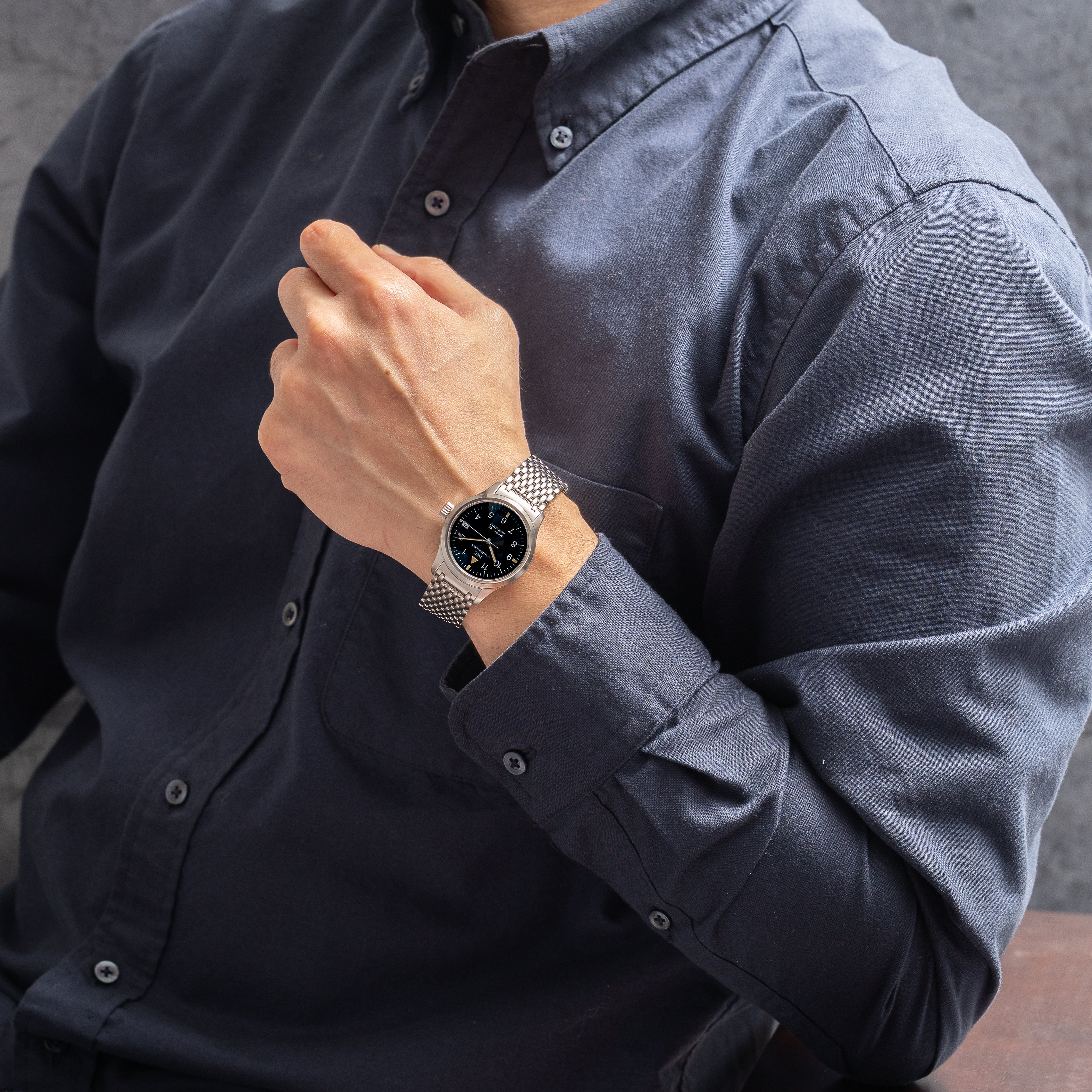 IWC マーク12 1993年製 Cal.884/2 Ref.3241 自動巻き 純正ブレス付き