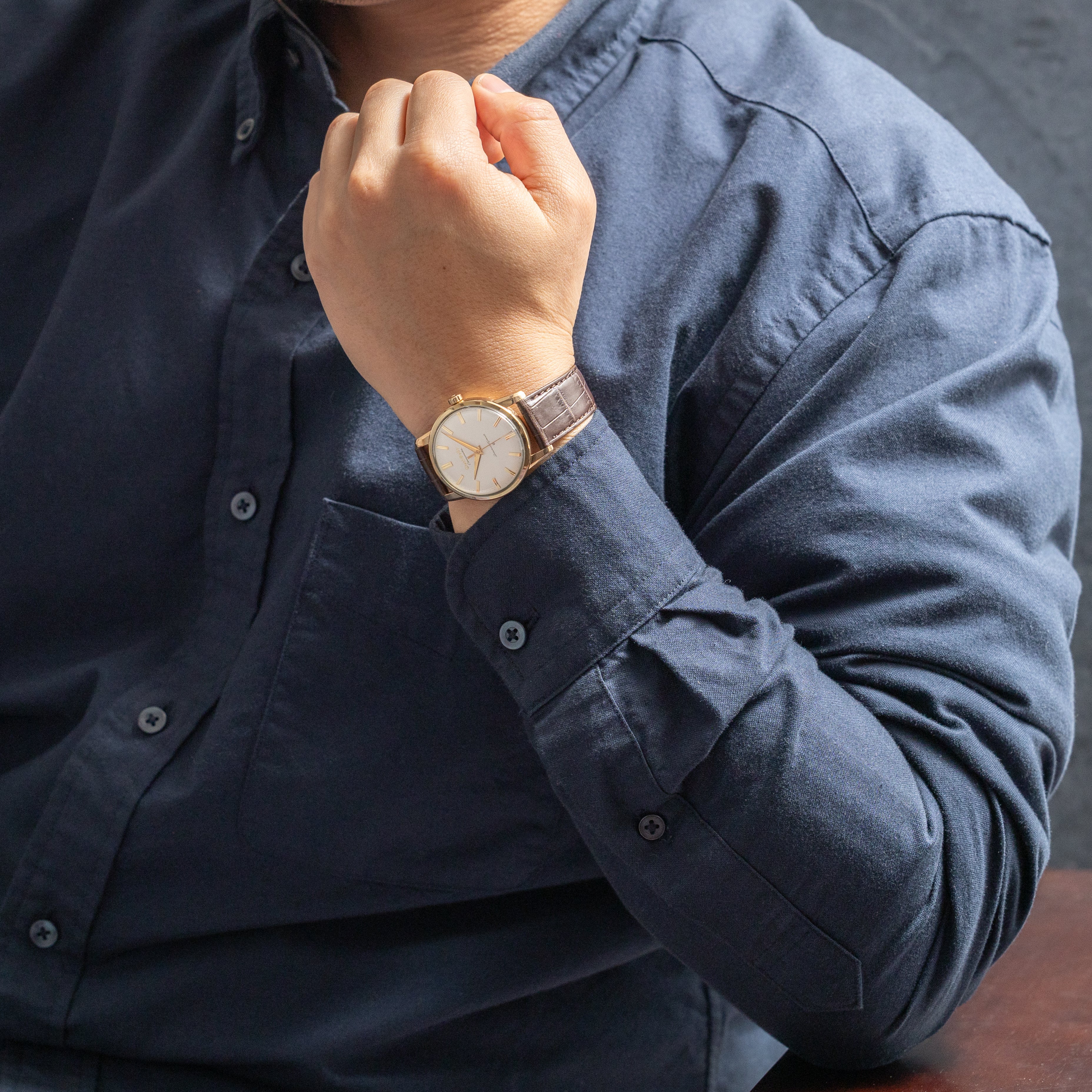 グランドセイコー ファーストモデル 1963年製 アップライトロゴ