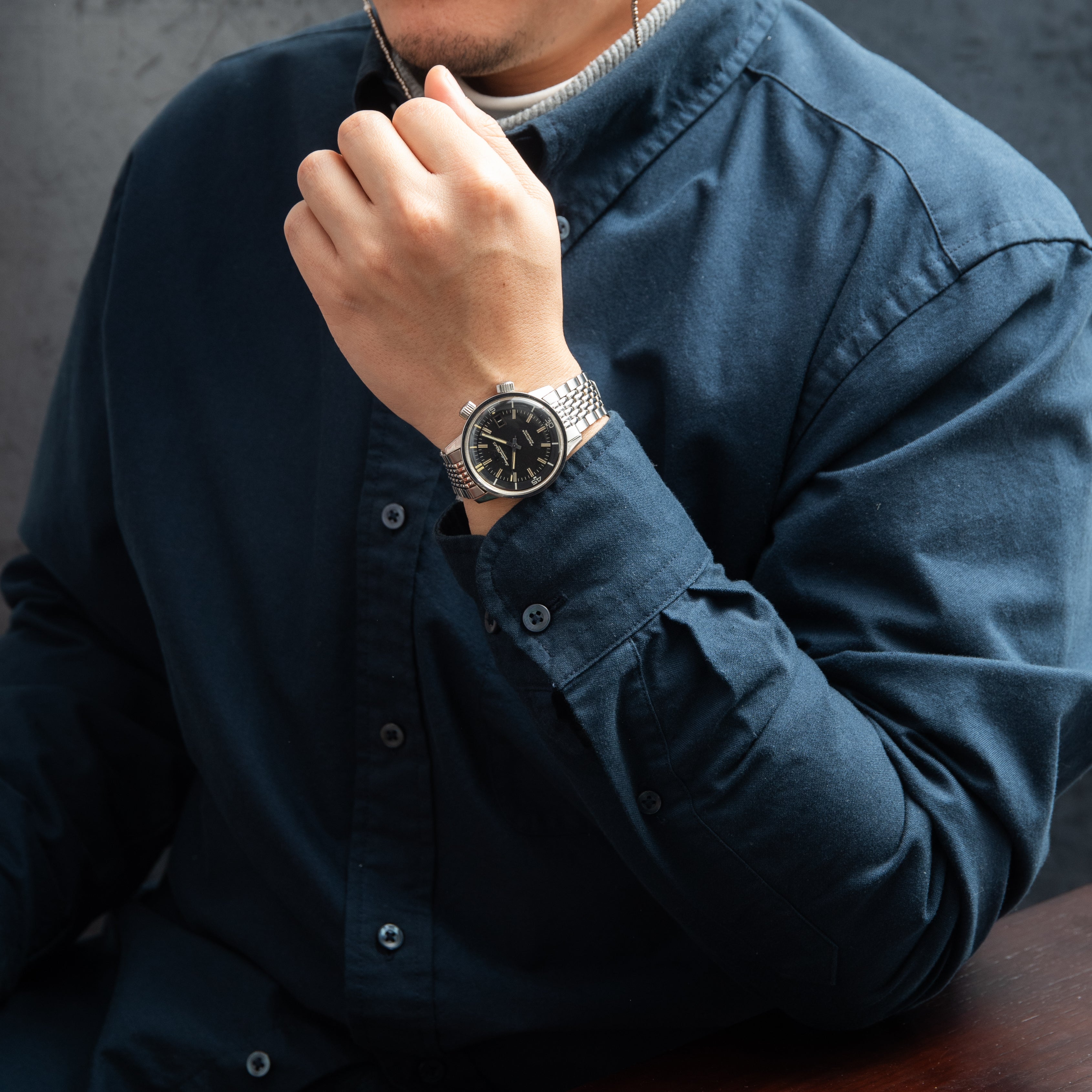 IWC アクアタイマー 純正ゲイフレアブレス 1960年代製