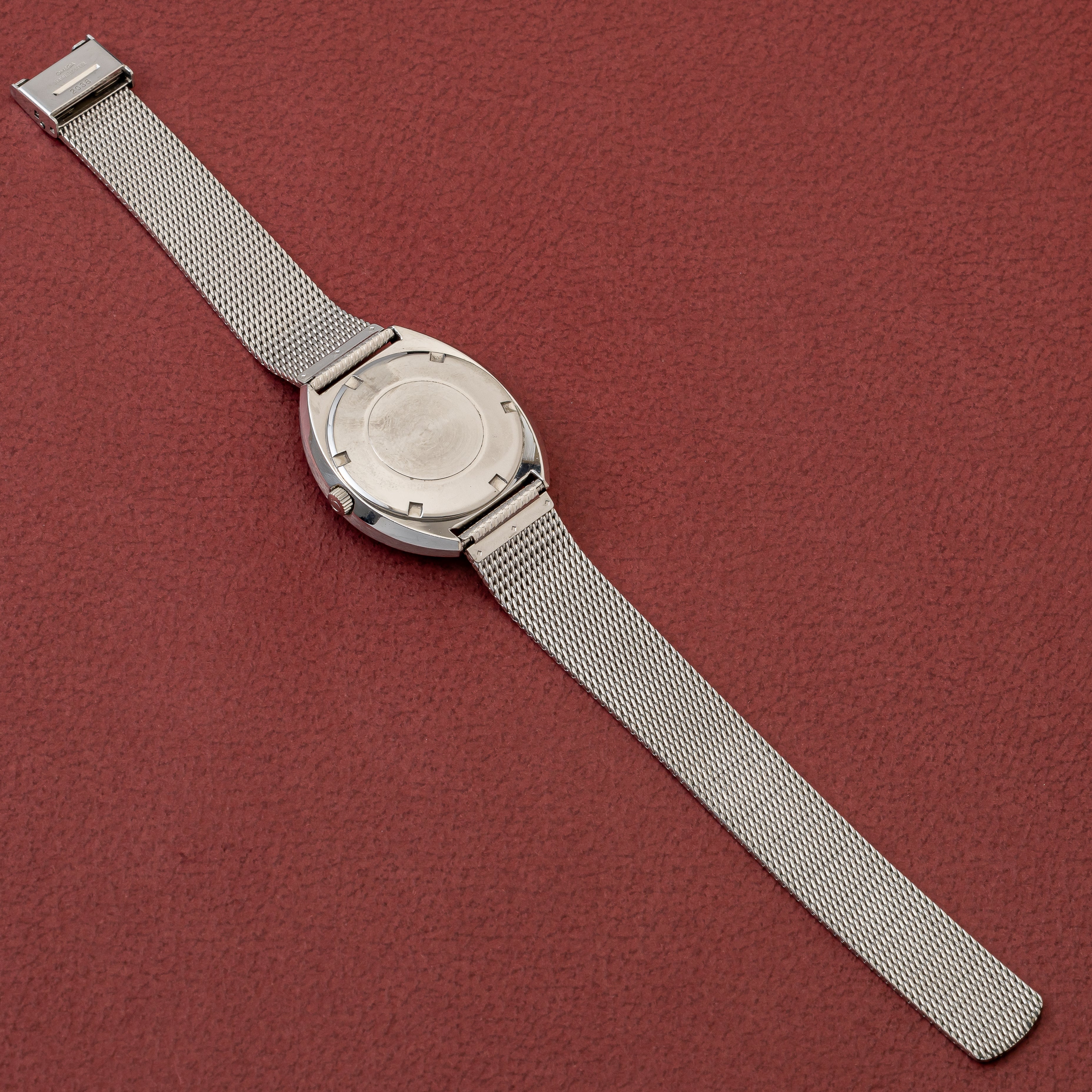 オメガ ジュネーブ 1969年製 Ref.166.721 ブルーダイヤル