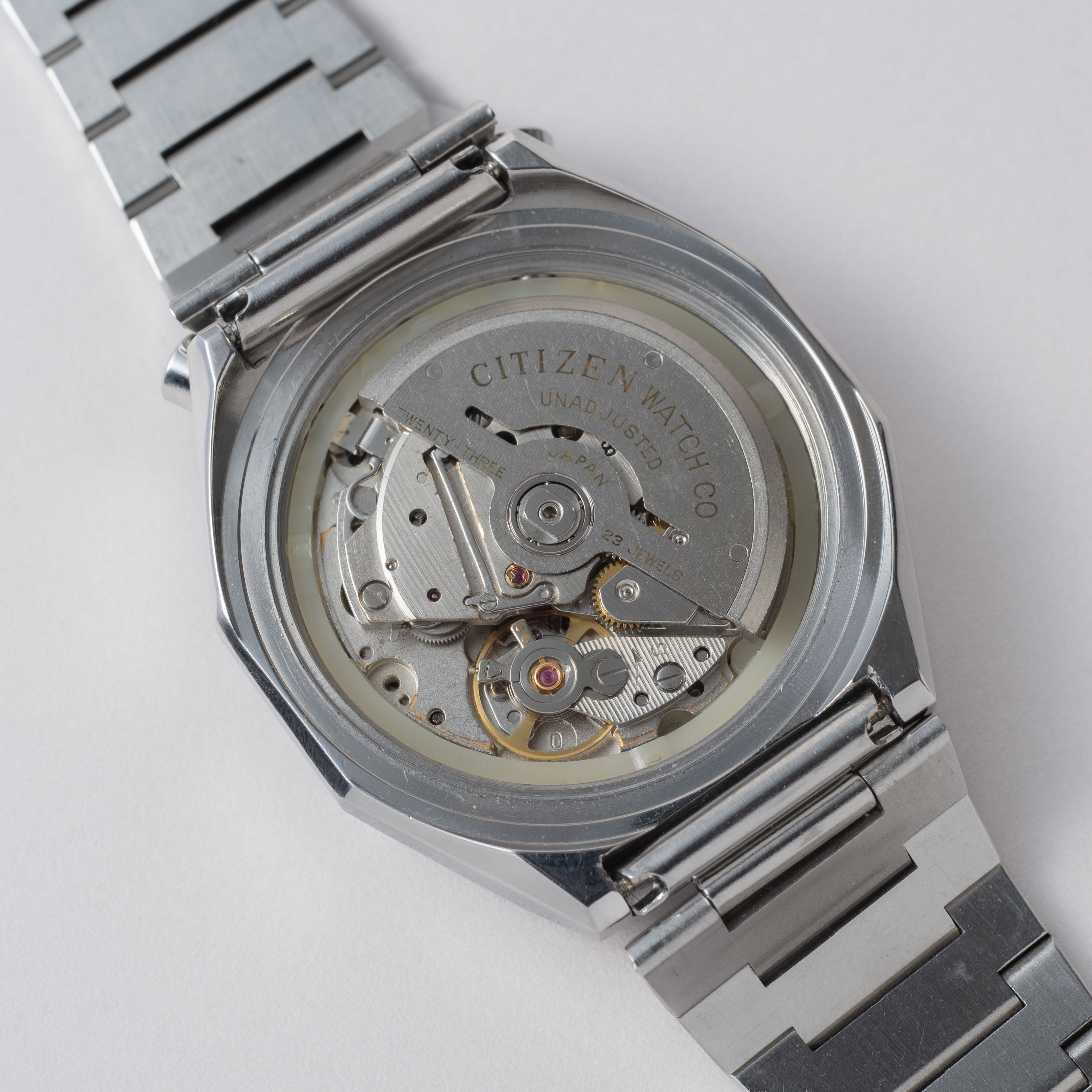 シチズン ツノクロノ チャレンジタイマー 1970年製/昭和45年製 自動巻きクロノグラフ 純正ブレス