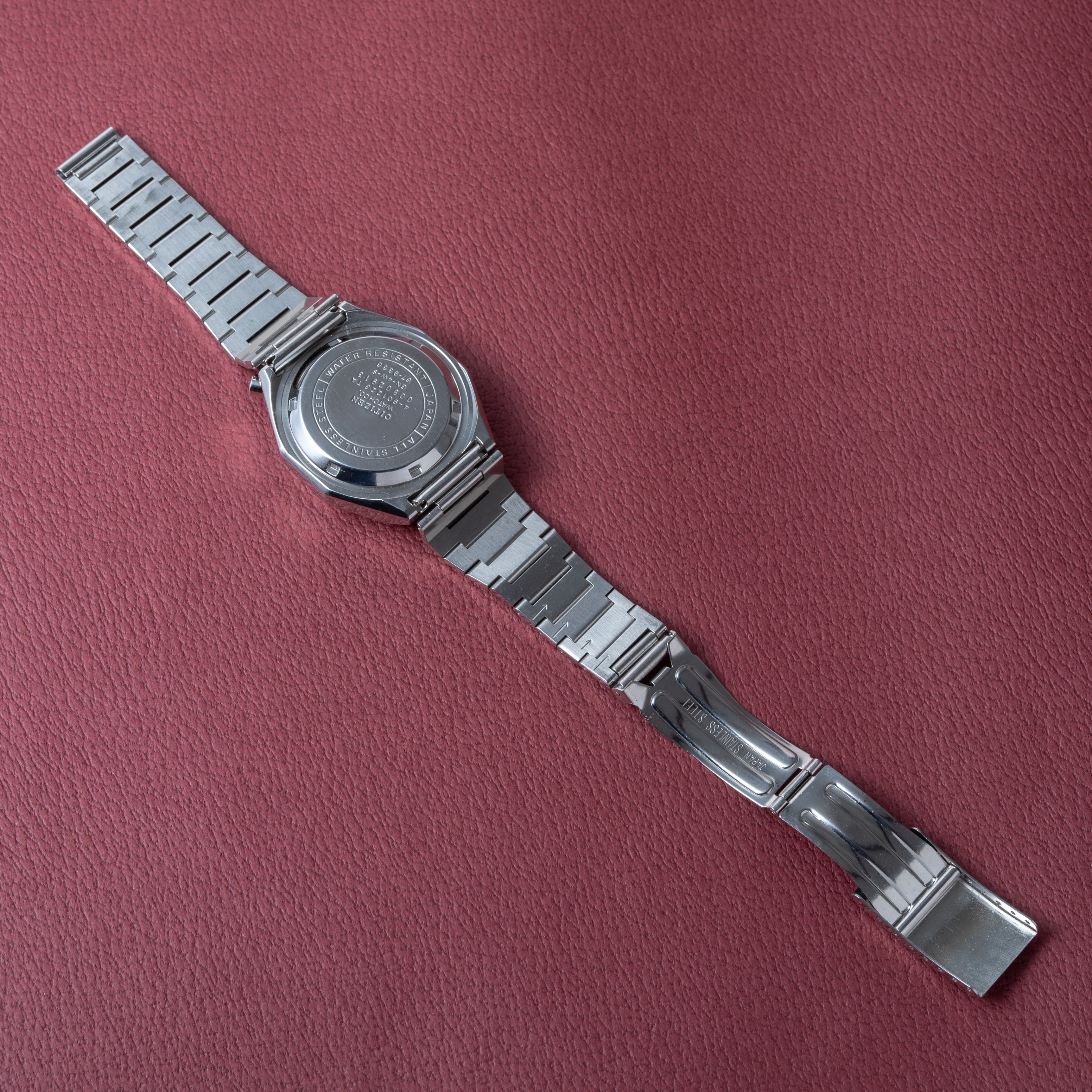 シチズン ツノクロノ チャレンジタイマー 1970年製/昭和45年製 自動巻きクロノグラフ 純正ブレス