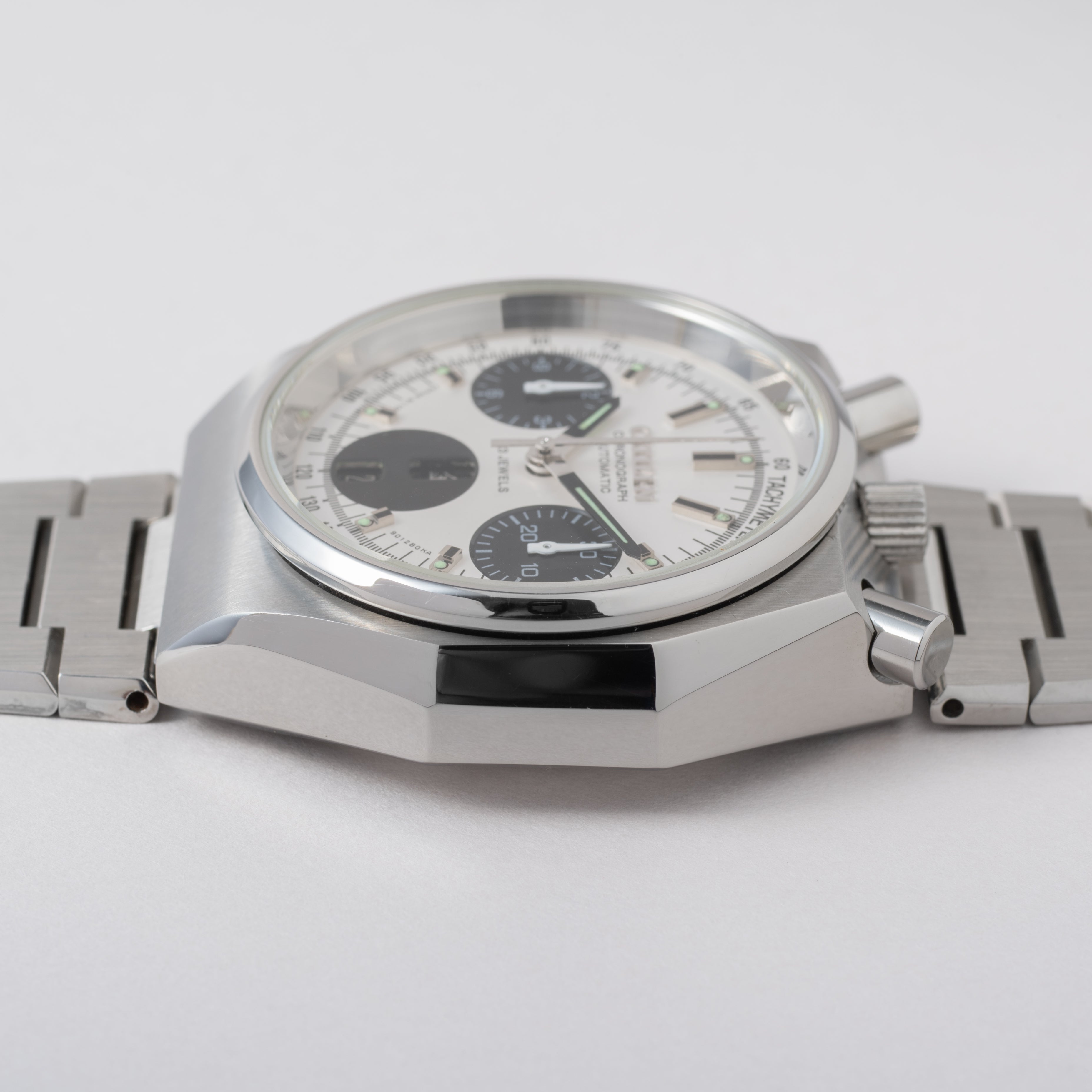 シチズン ツノクロノ チャレンジタイマー 1970年製/昭和45年製 自動巻きクロノグラフ 純正ブレス