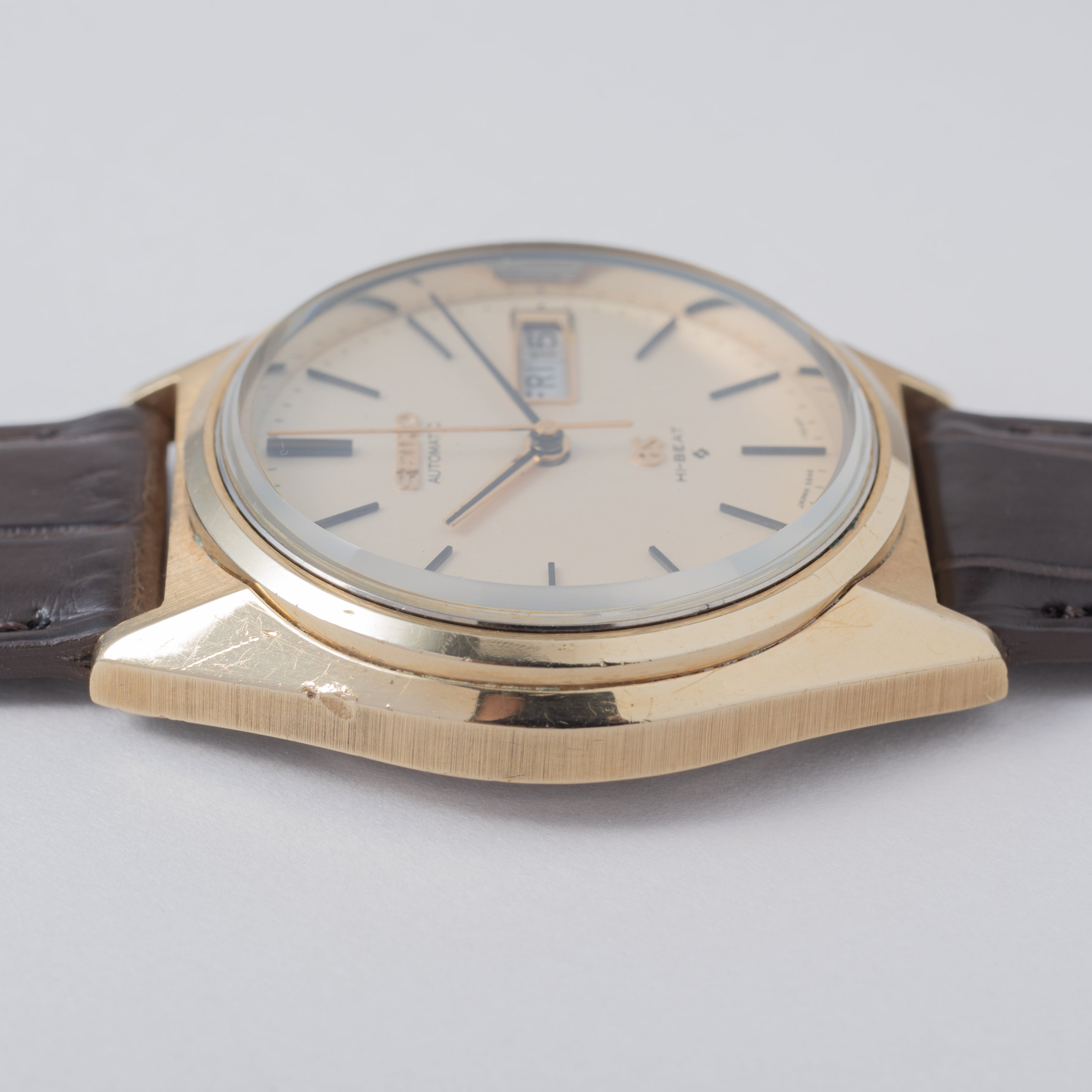 グランドセイコー 1971年製 Ref.5646-7010 56GS CAP GOLD デイデイト