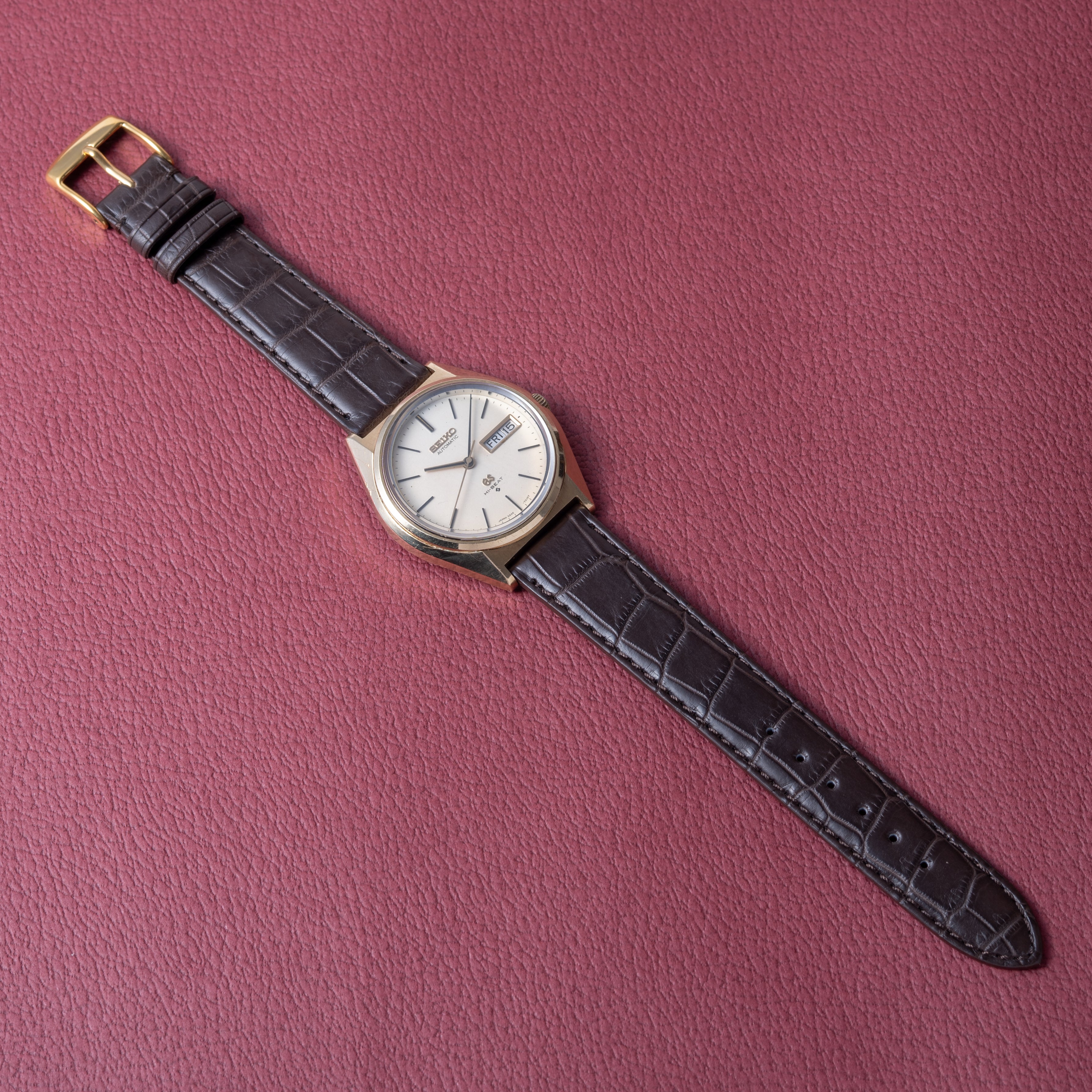 グランドセイコー 1971年製 Ref.5646-7010 56GS CAP GOLD デイデイト