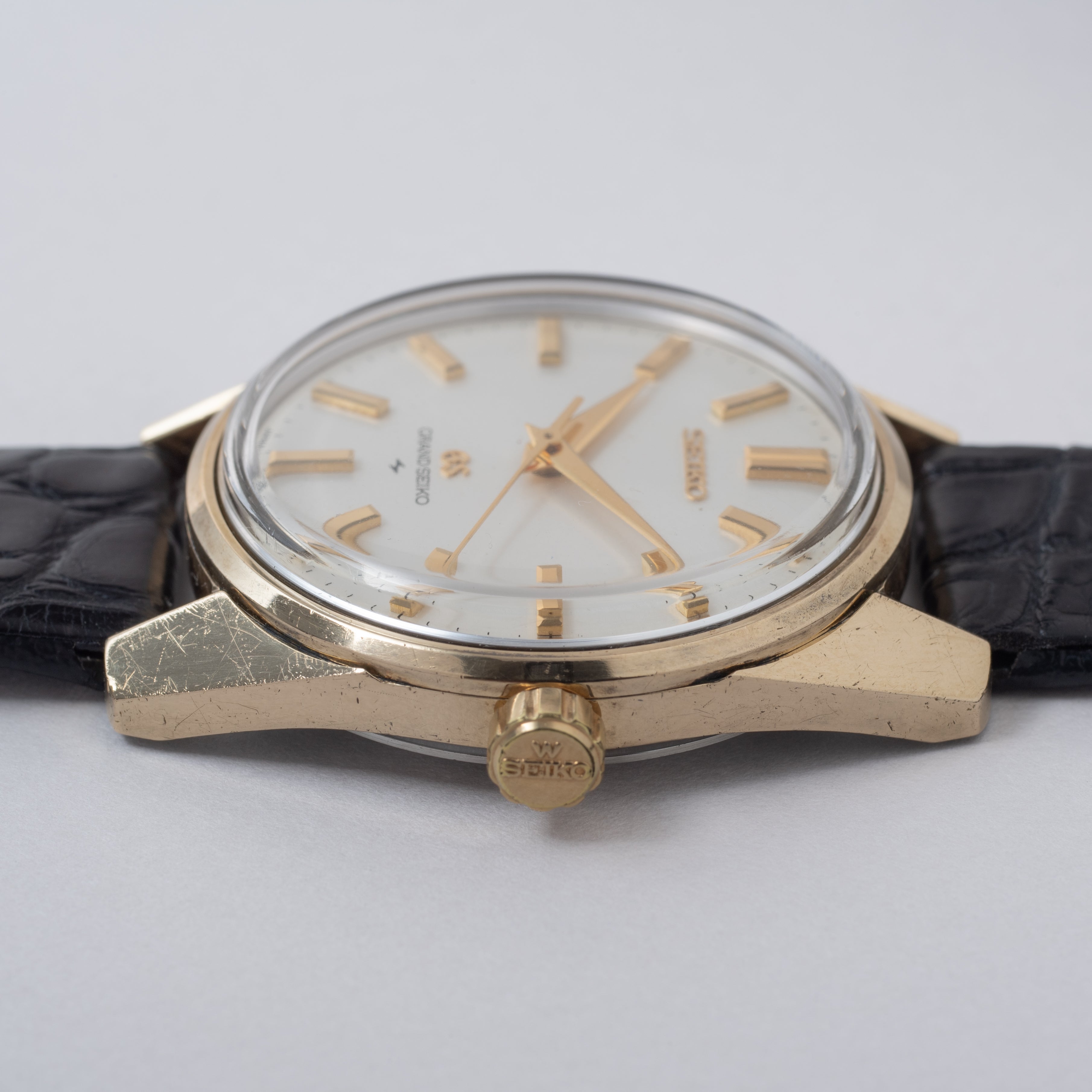 グランドセイコー CAP GOLD 1967年製 手巻き 44GS Ref.4420-9990 純正尾錠付き