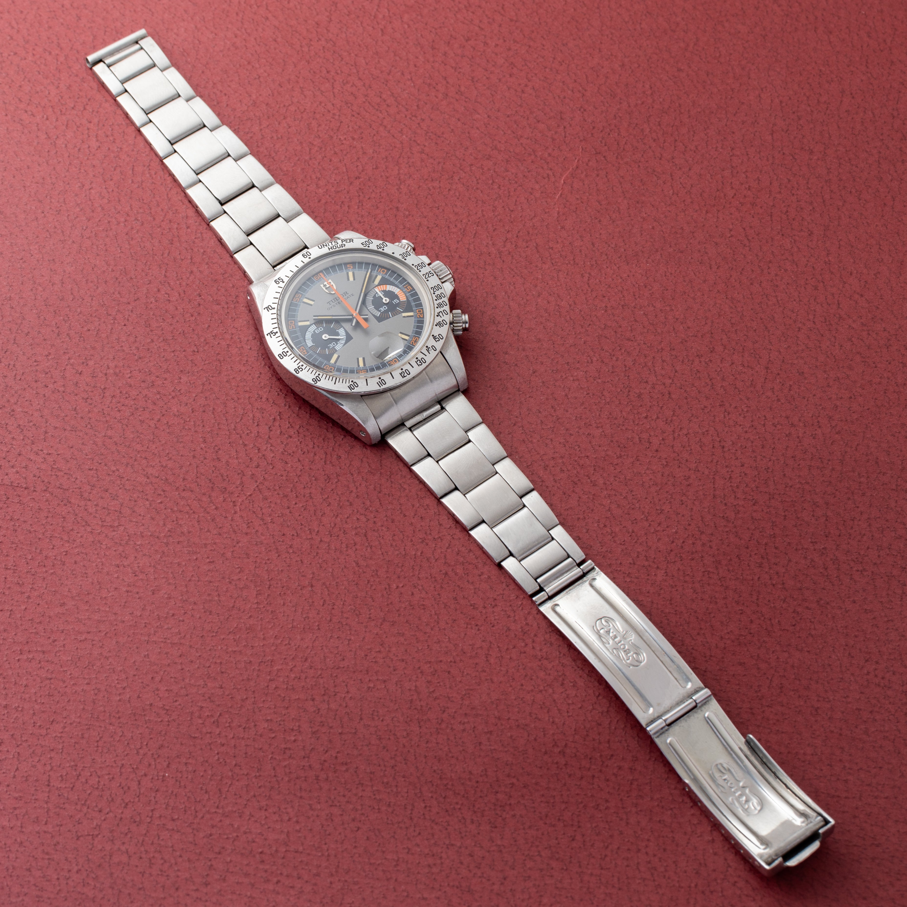 チューダー クロノグラフ モンテカルロ 1972年製 Ref.7159/0 手巻 バルジュー234