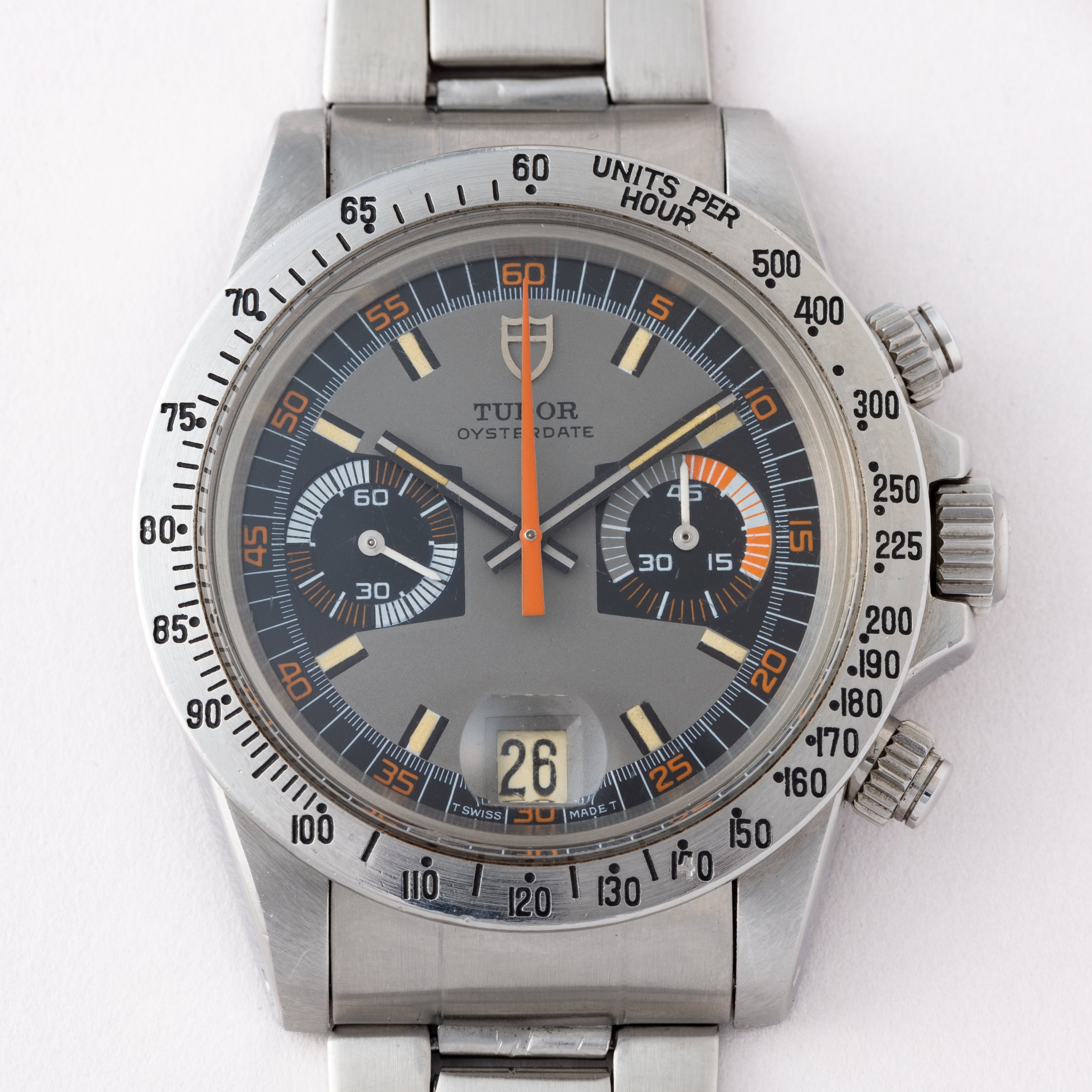 チューダー クロノグラフ モンテカルロ 1972年製 Ref.7159/0 手巻 バルジュー234