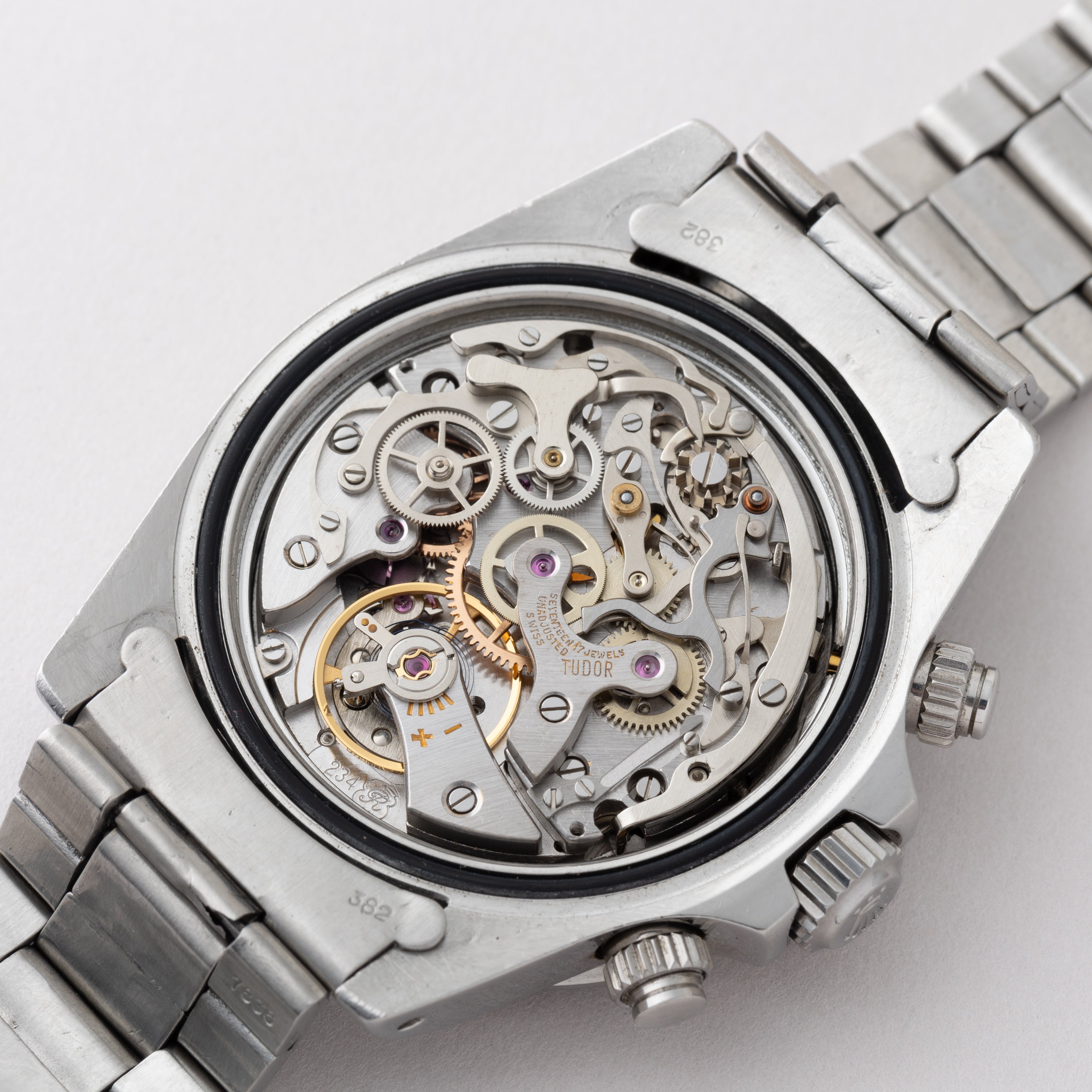 チューダー クロノグラフ モンテカルロ 1972年製 Ref.7159/0 手巻 バルジュー234