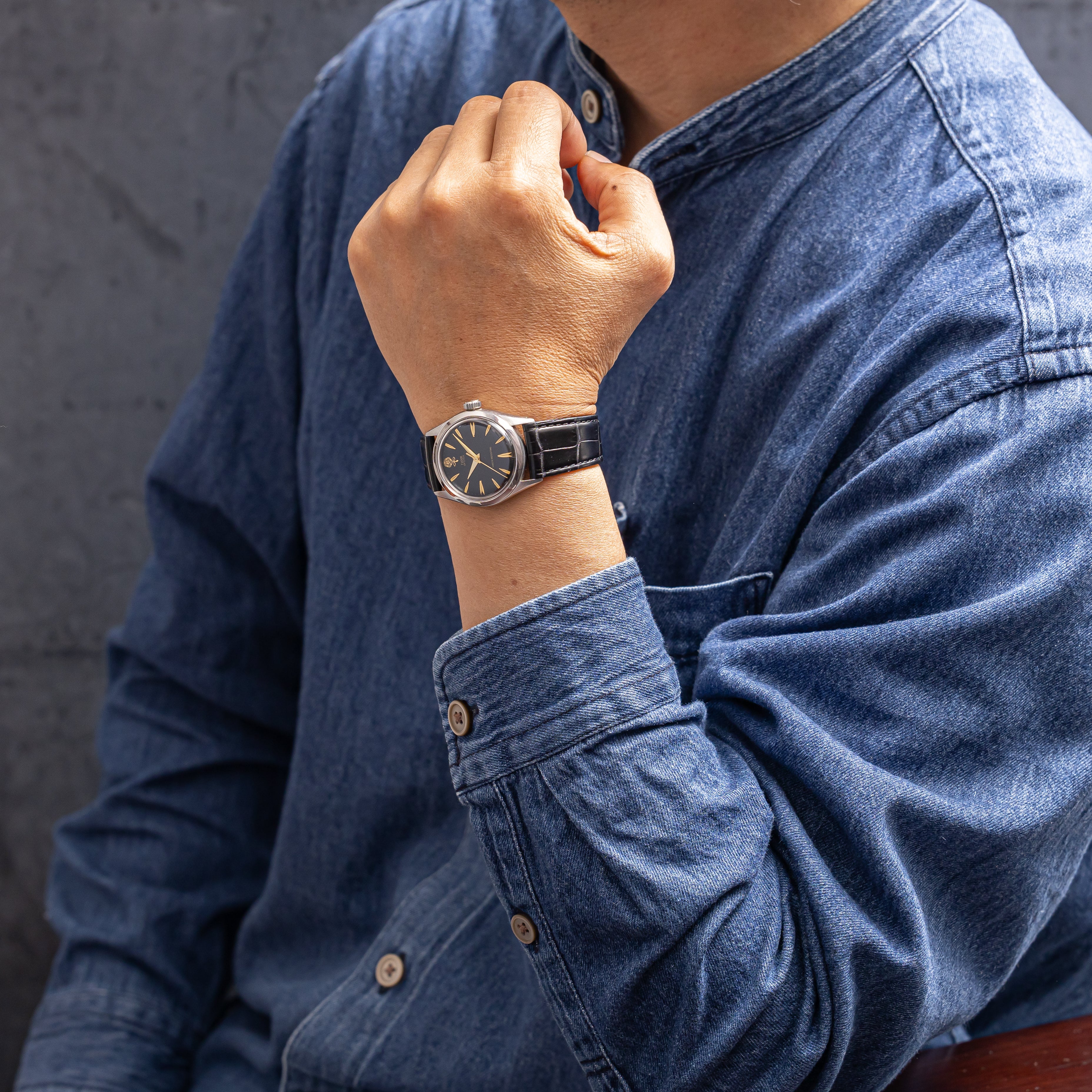 チューダー オイスター デカバラ リダンブラック 1957年製 Ref.7934