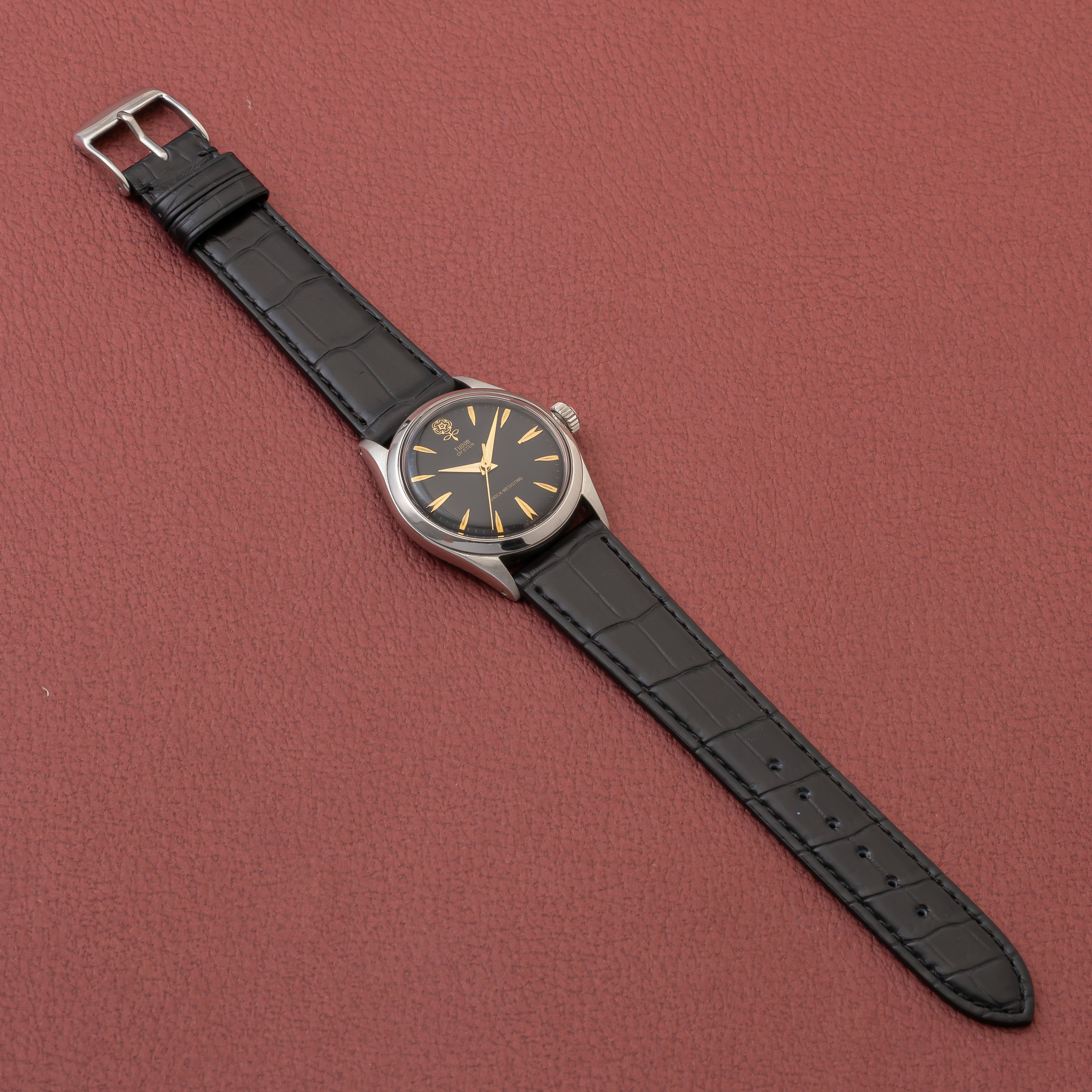 チューダー オイスター デカバラ リダンブラック 1957年製 Ref.7934