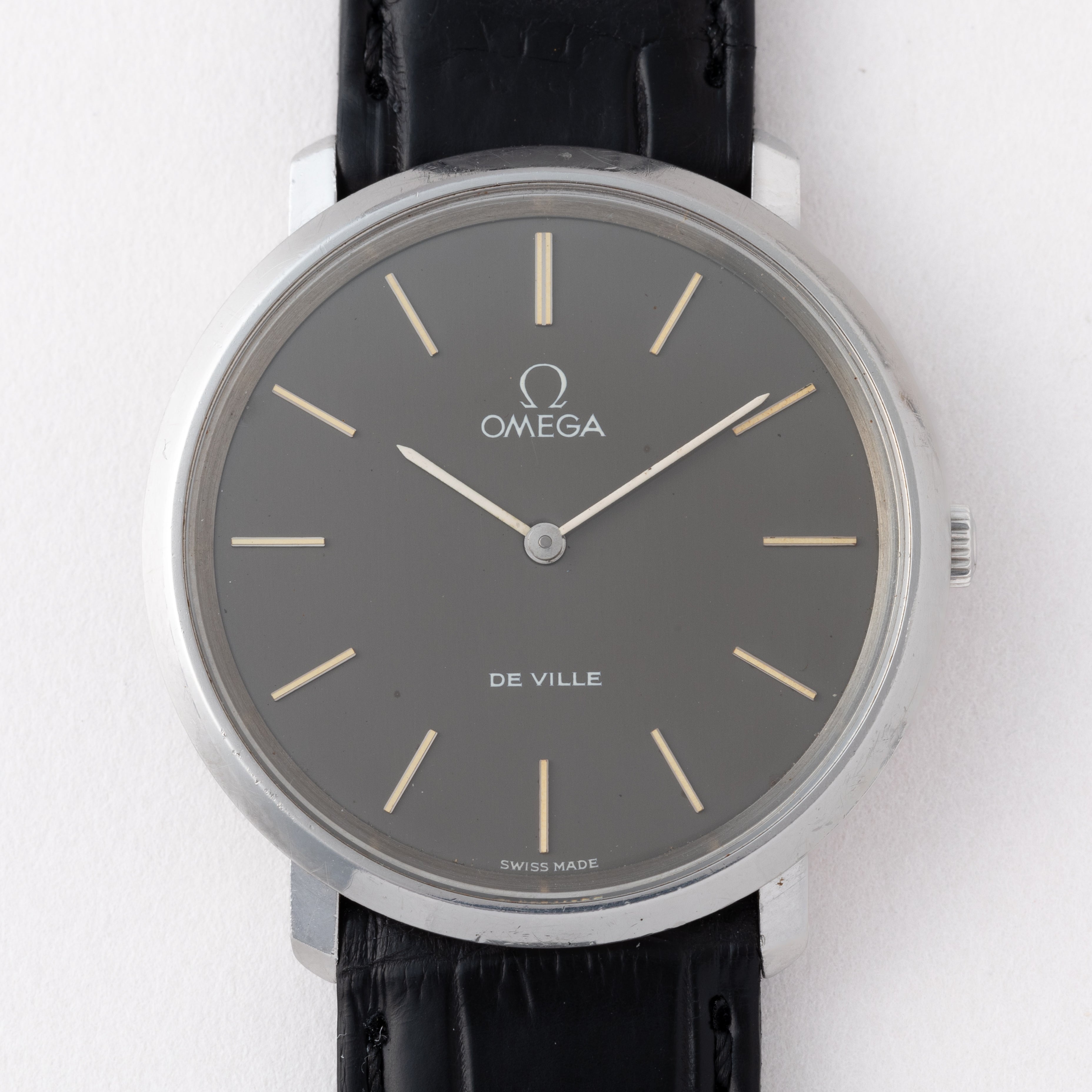 オメガ デ・ヴィル 1972年製 Ref.111.0107 オリジナルグレーダイヤル