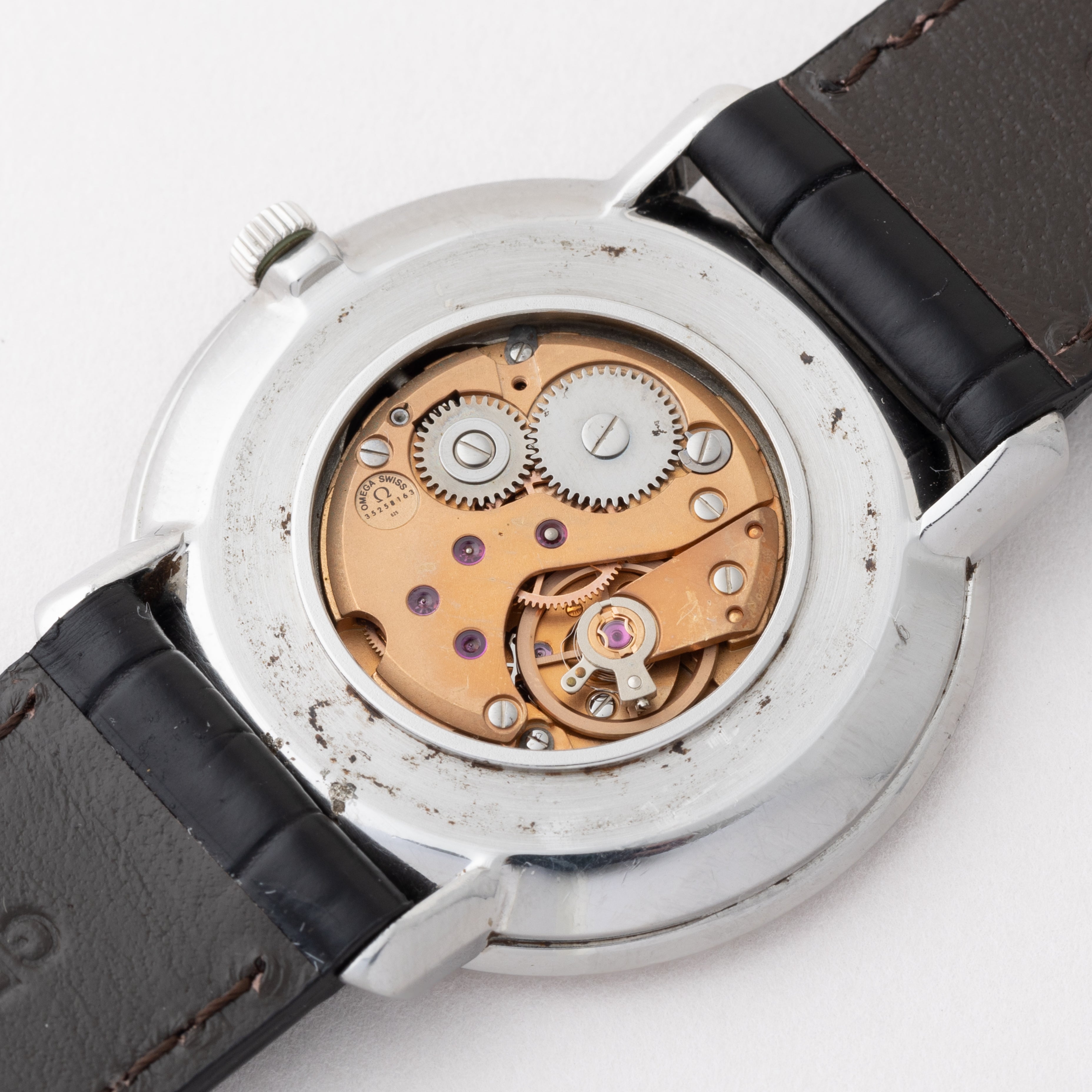 オメガ デ・ヴィル 1972年製 Ref.111.0107 オリジナルグレーダイヤル