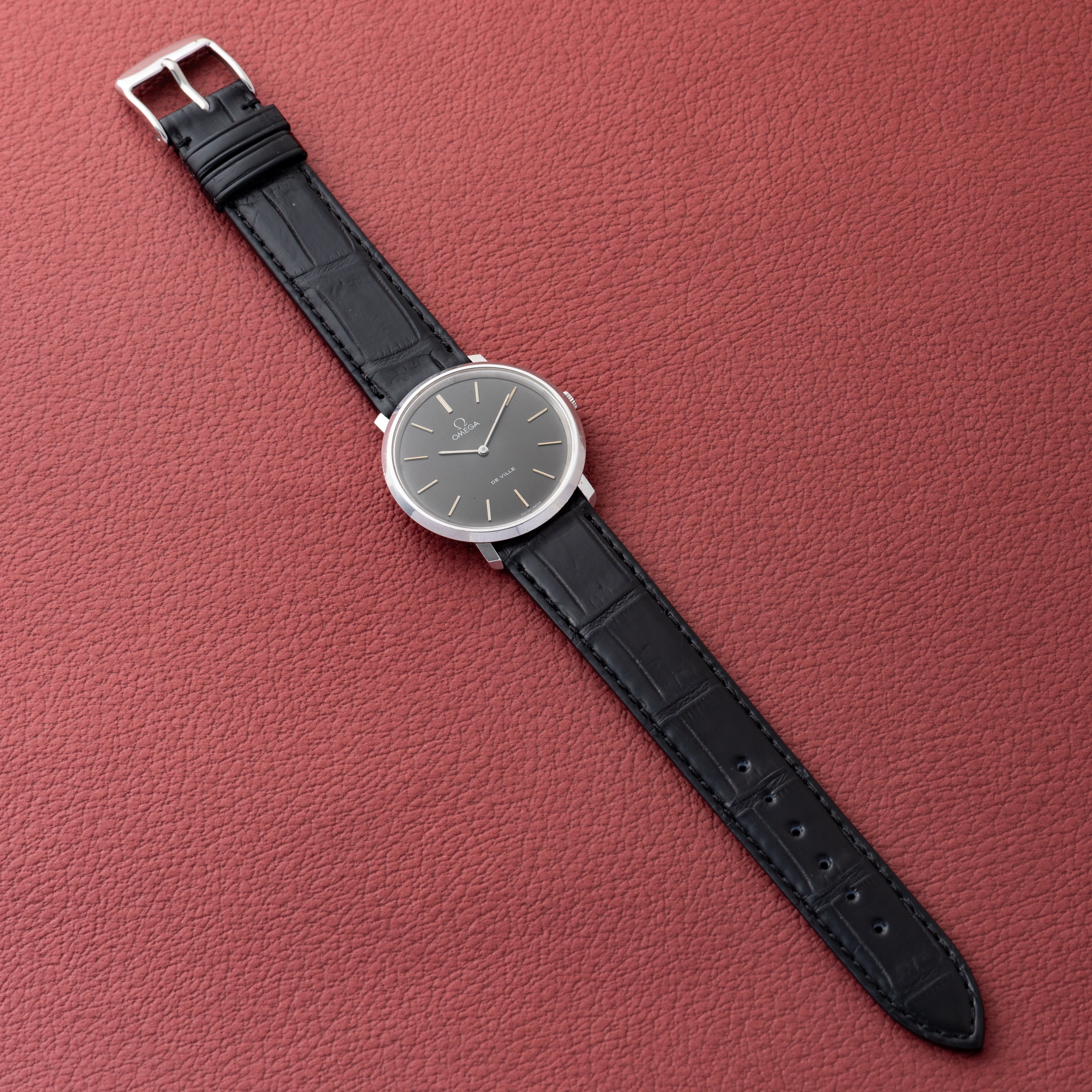 オメガ デ・ヴィル 1972年製 Ref.111.0107 オリジナルグレーダイヤル