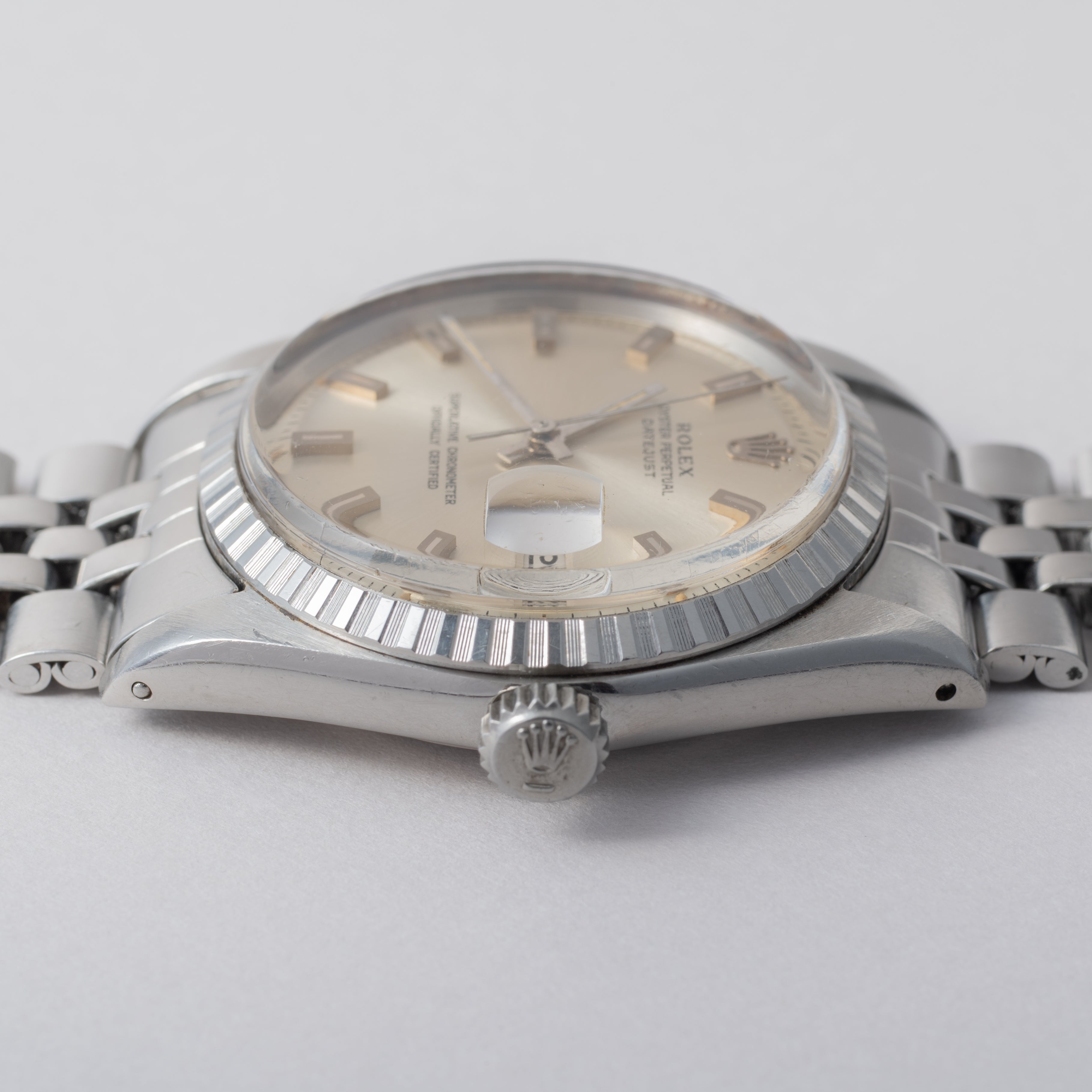 ロレックス デイトジャスト 1967年製 Ref.1603 シルバーダイヤル エングレーブドベゼル