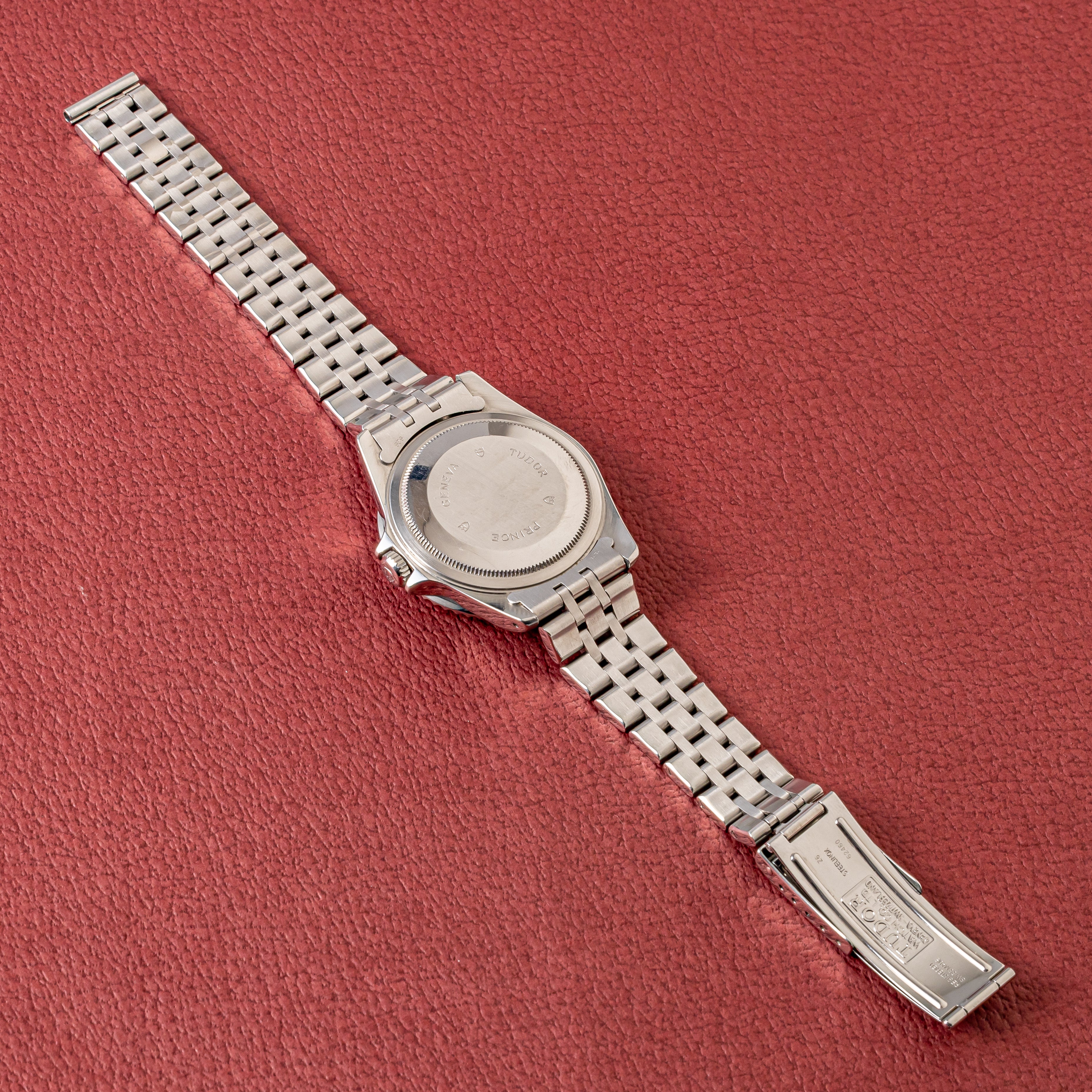 チューダー サブマリーナ プリンスデイト 1997年製 Ref.M75190A ピンクダイヤル 箱、ギャラ付き、サービス保証書付き