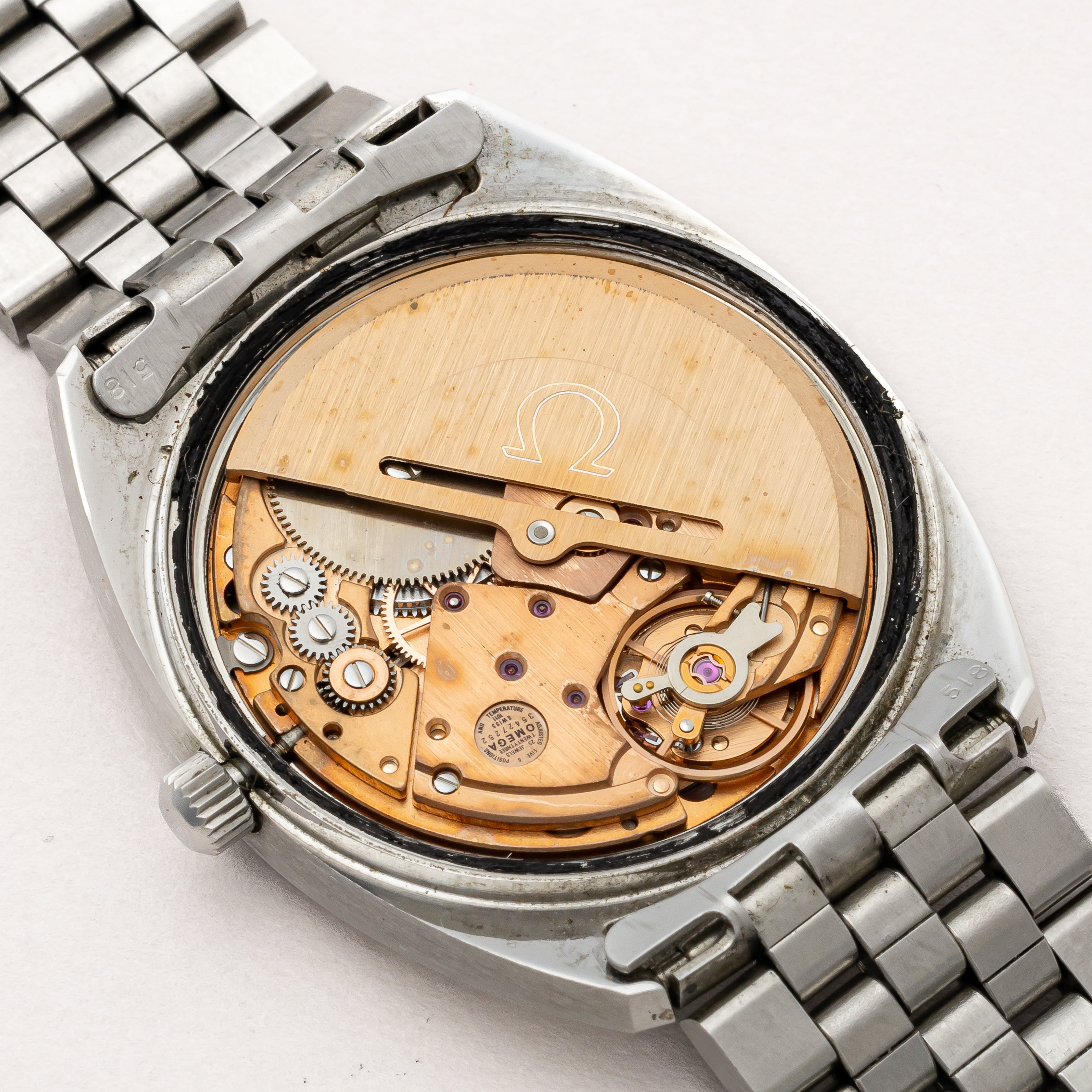 オメガ コンステジェンタ 1973年製 後期 ブレス付き Ref.ST168.0056