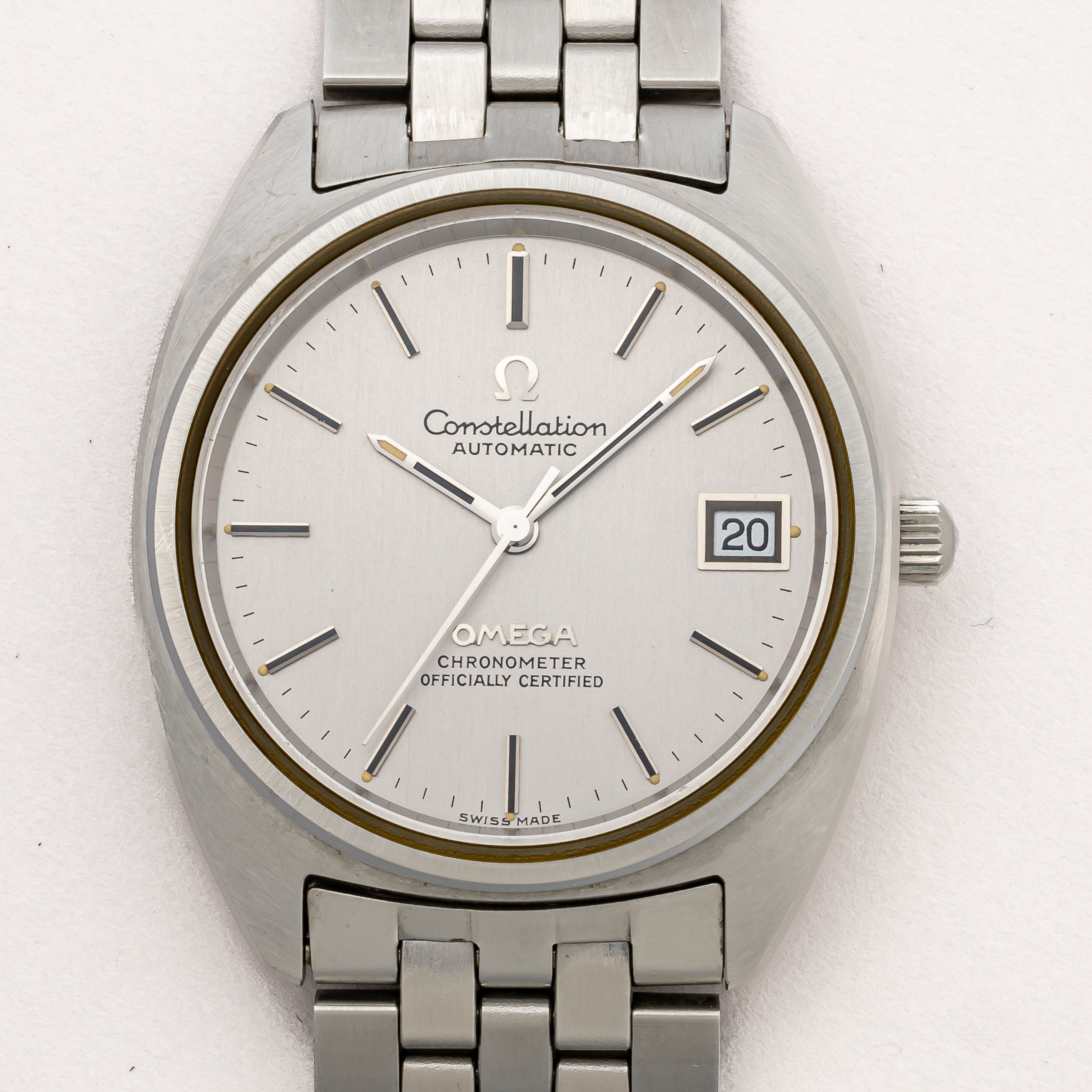 オメガ コンステジェンタ 1973年製 後期 ブレス付き Ref.ST168.0056