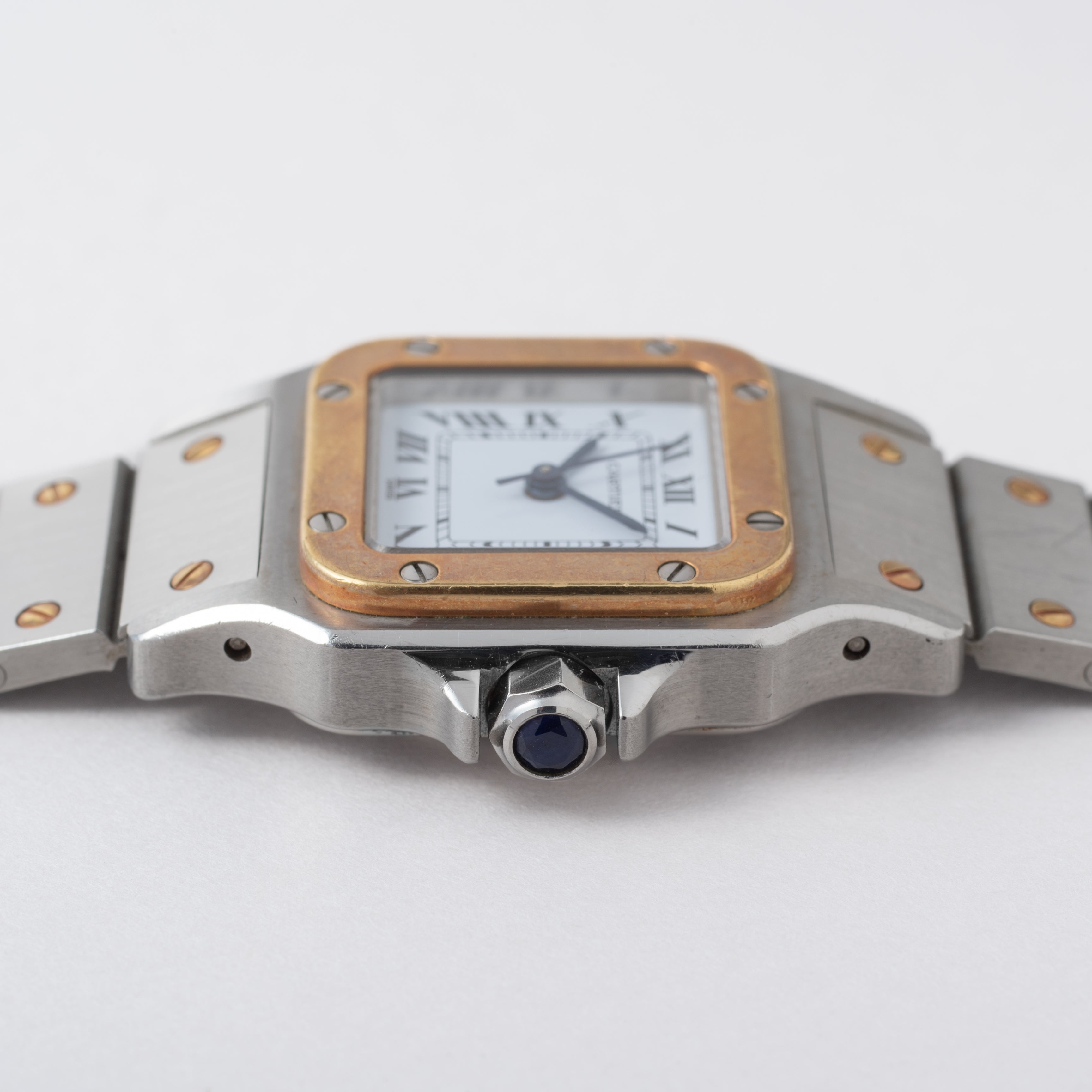 カルティエ サントス コンビ SMサイズ オートマチック 1980年代