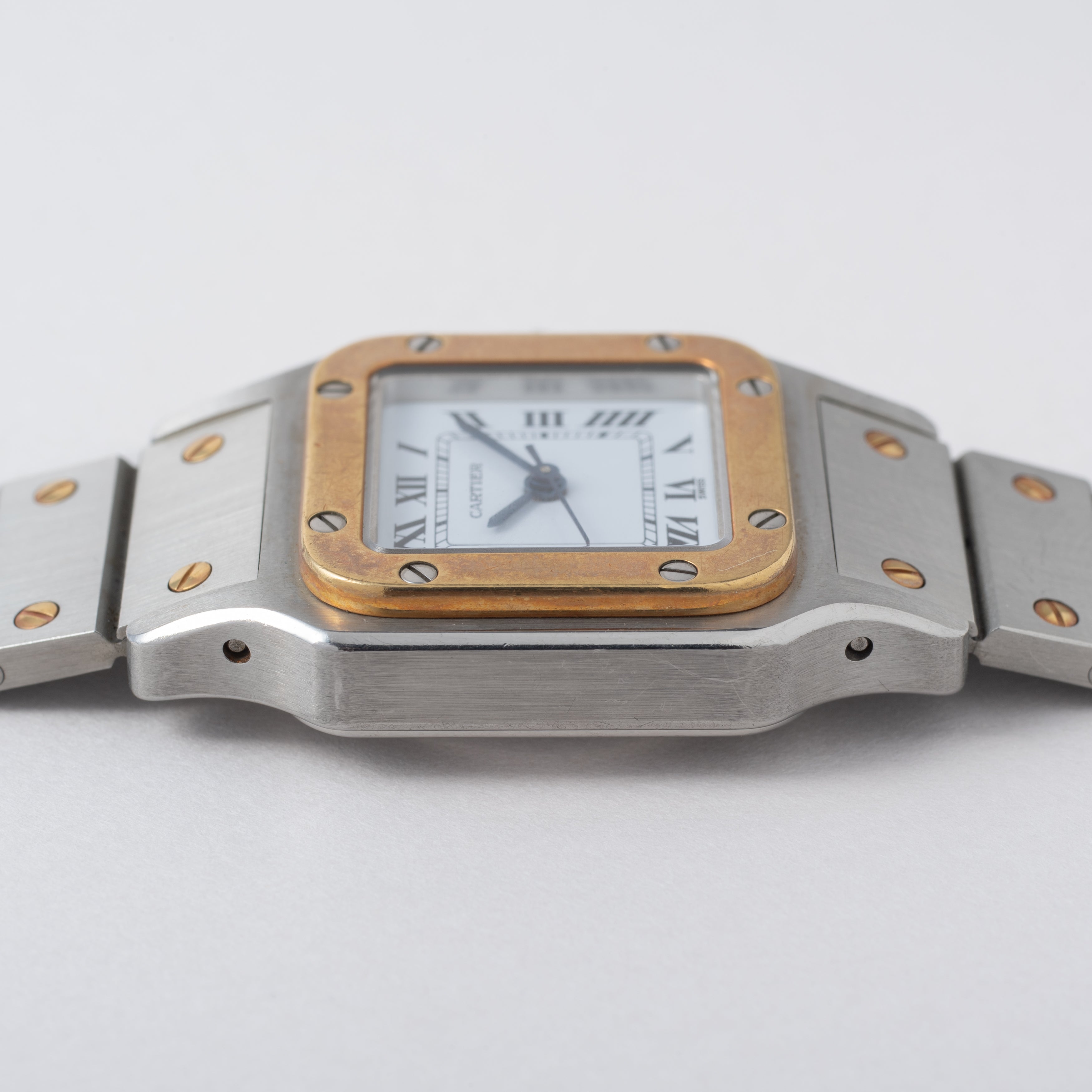 カルティエ サントス コンビ SMサイズ オートマチック 1980年代