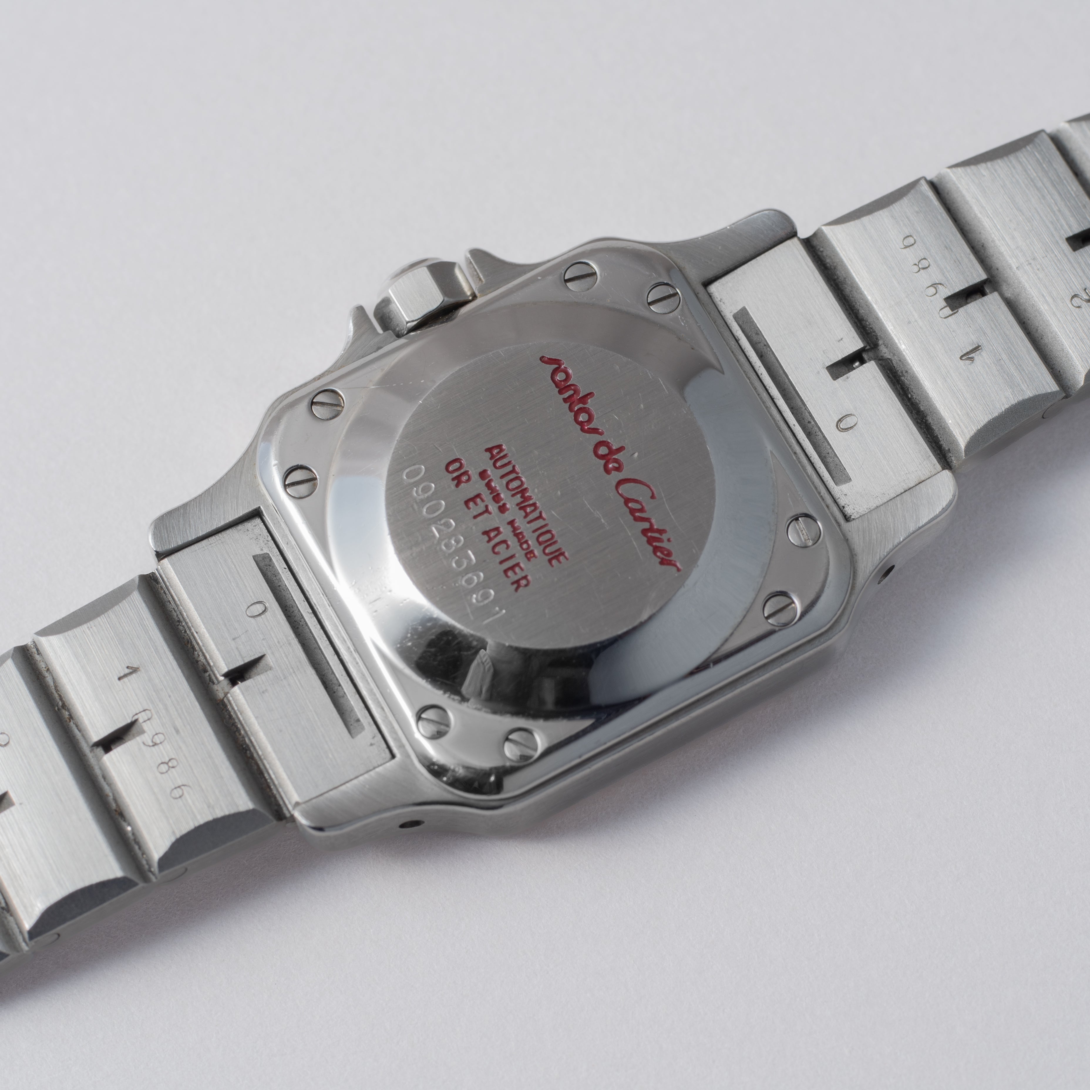 カルティエ サントス コンビ SMサイズ オートマチック 1980年代