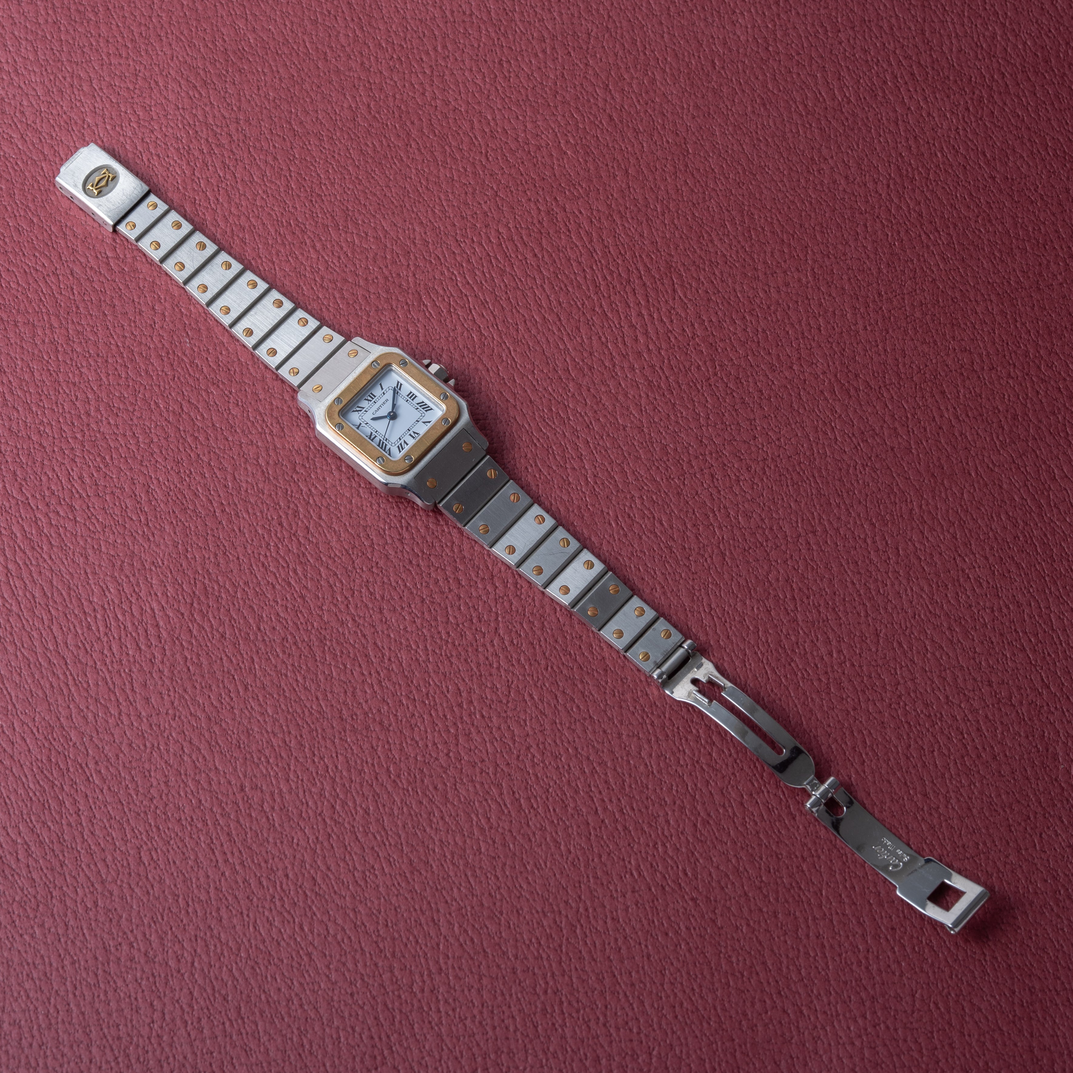 カルティエ サントス コンビ SMサイズ オートマチック 1980年代