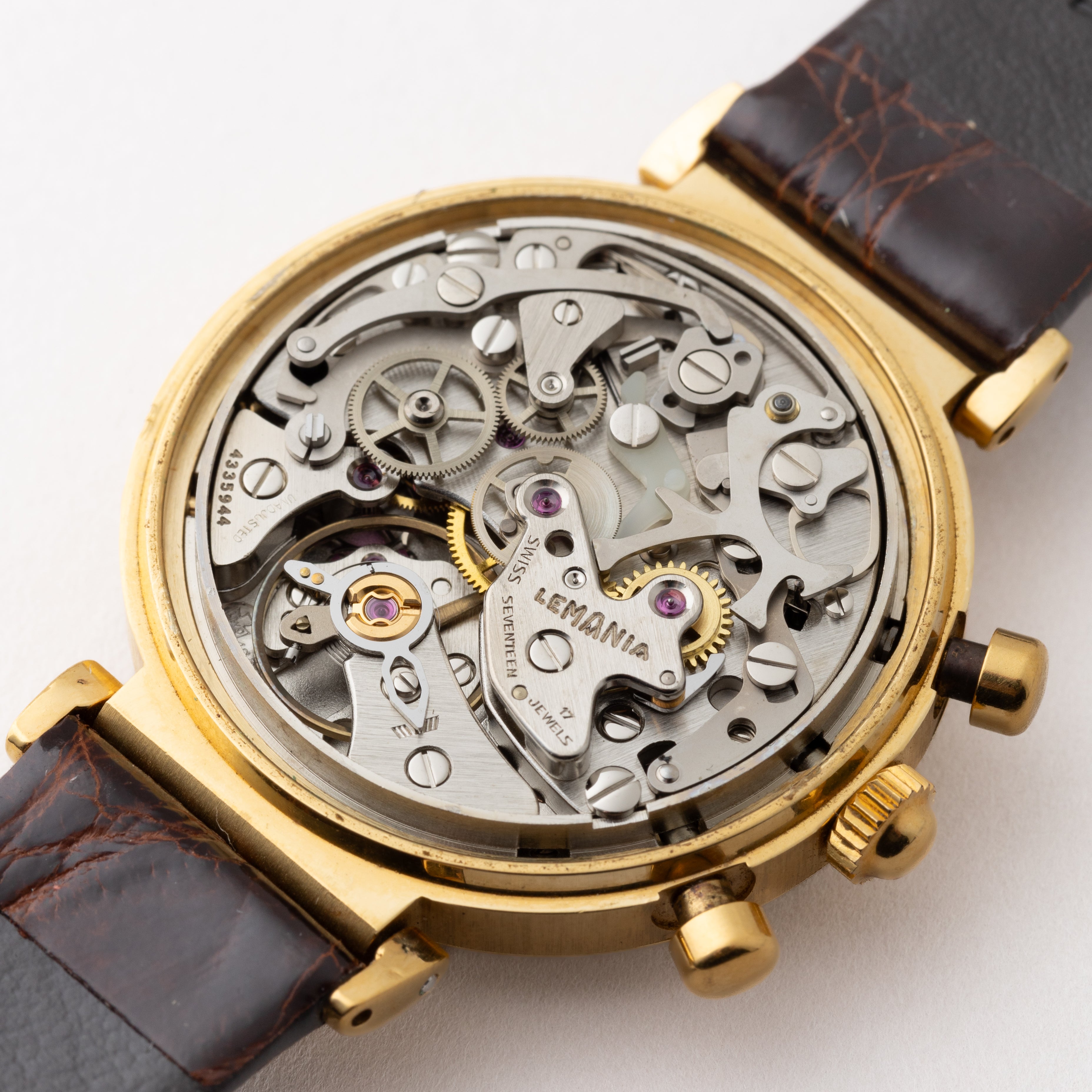 エドワード・ホイヤー カレンダームーンフェイズクロノグラフ 1990年製 Ref.188.215/1