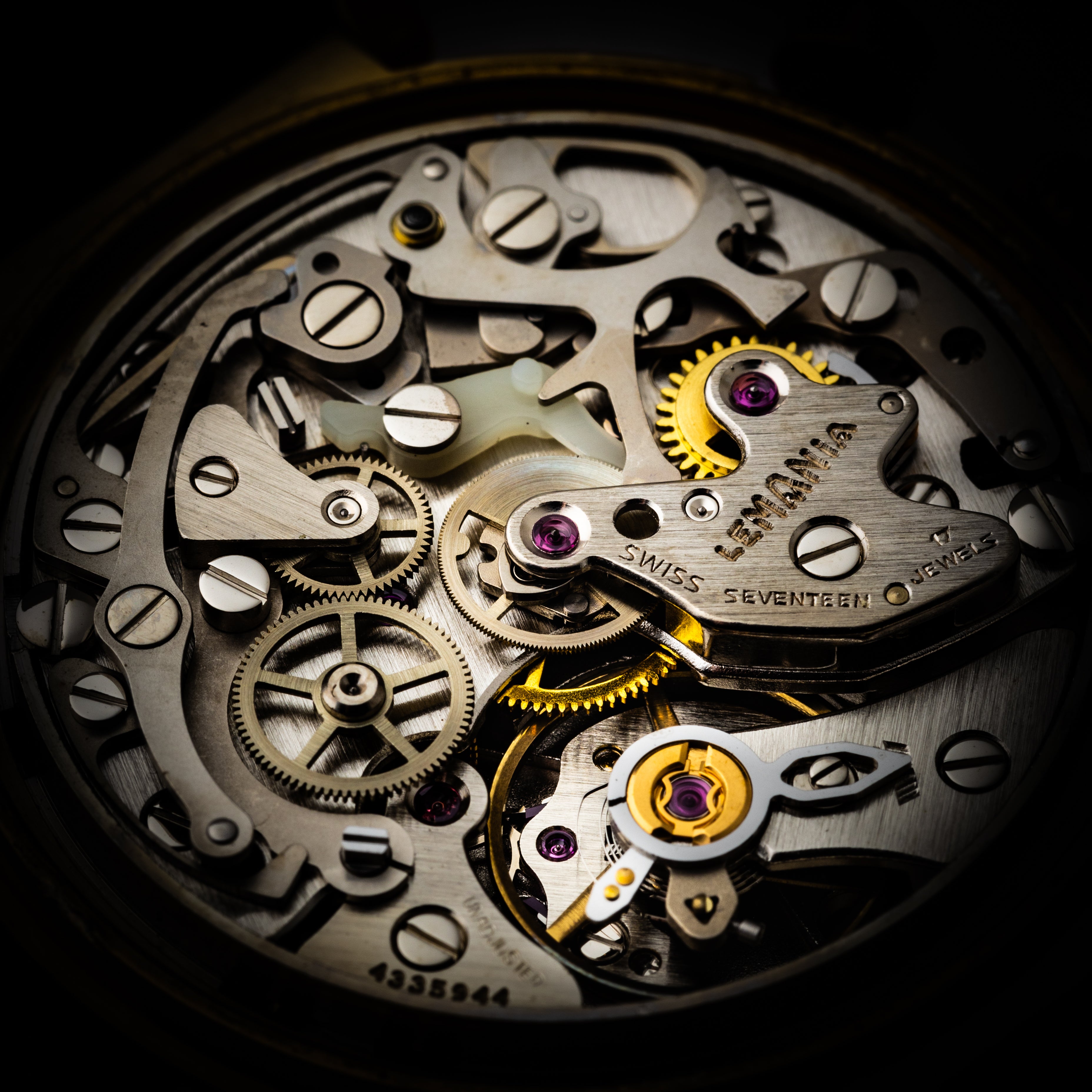 エドワード・ホイヤー カレンダームーンフェイズクロノグラフ 1990年製 Ref.188.215/1