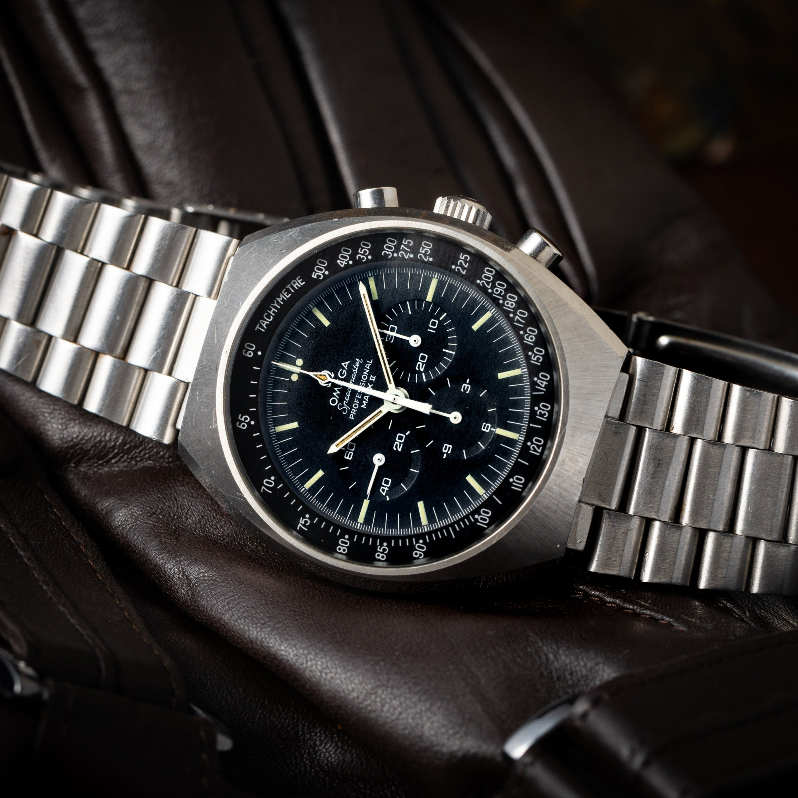 オメガ スピードマスター マークⅡ 1971年製 Ref.145.014 純正ブレス付き