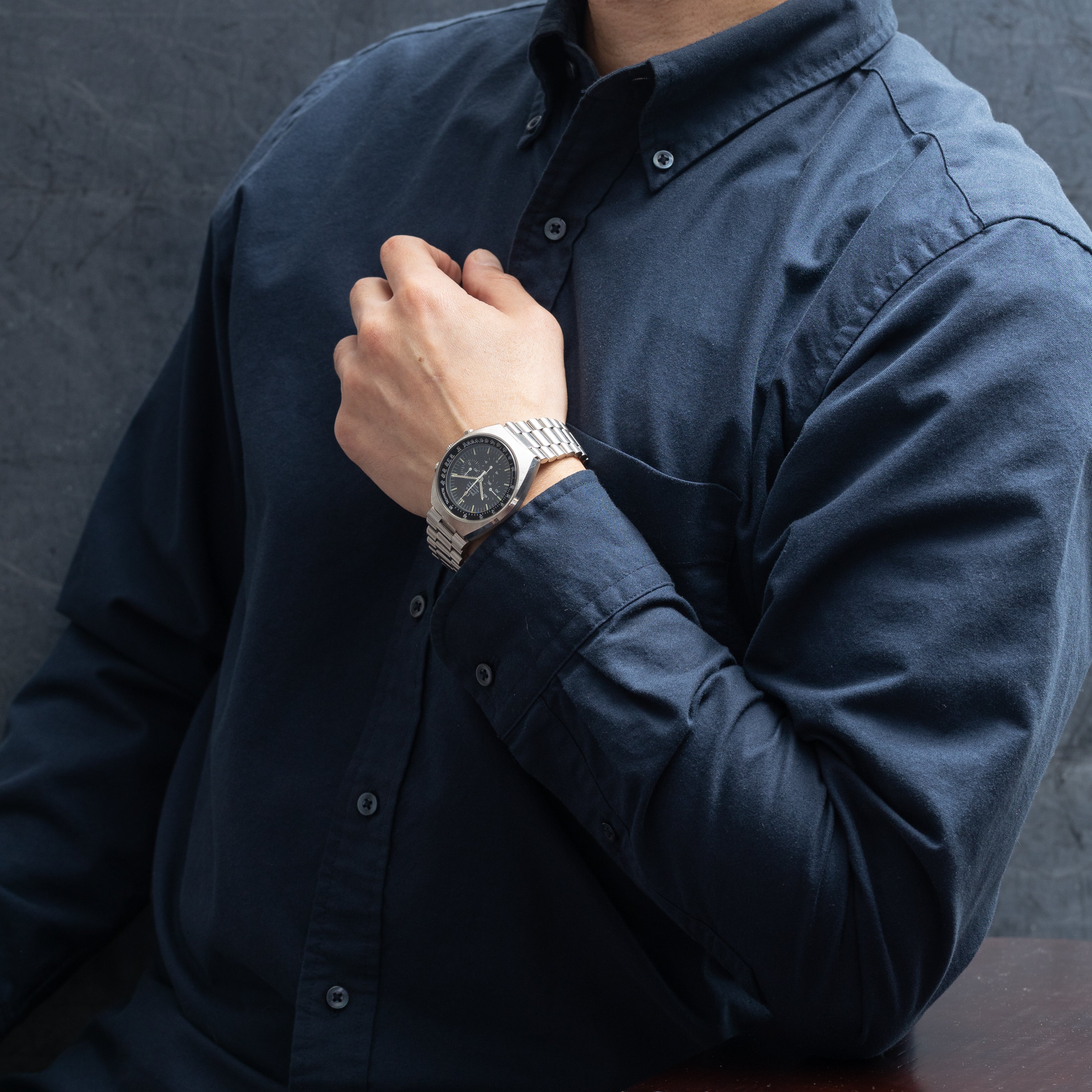 オメガ スピードマスター マークⅡ 1971年製 Ref.145.014 純正ブレス付き