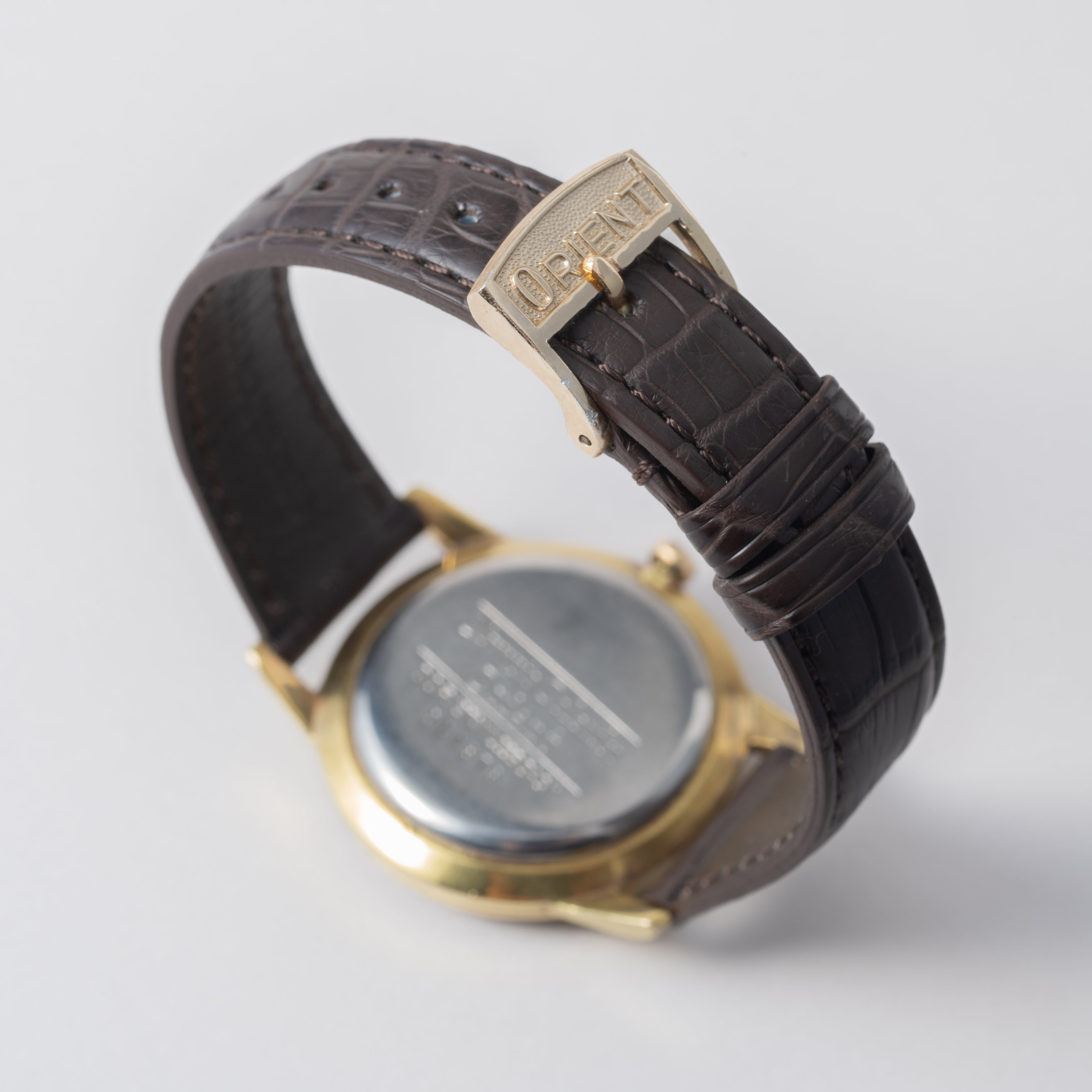 オリエント ミステリアスダイヤル 1960年製 GF 純正尾錠付き