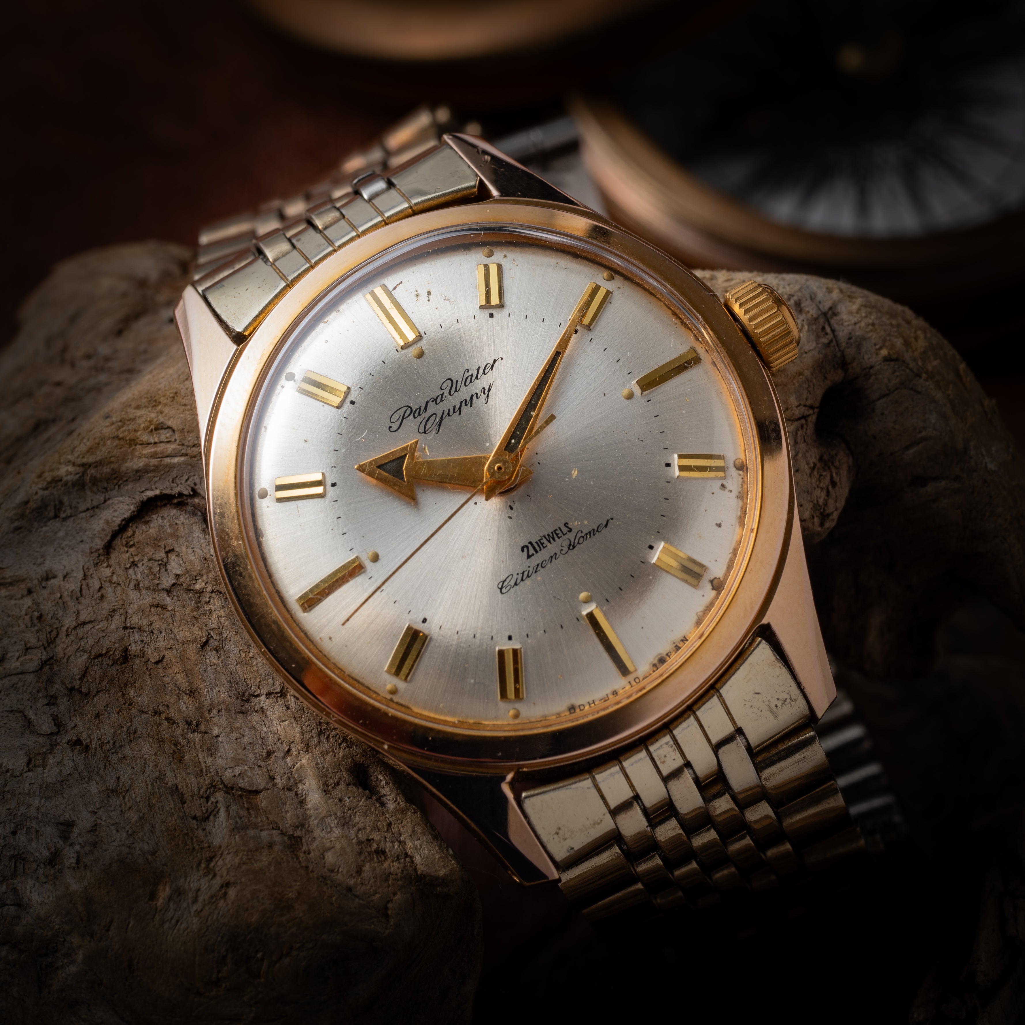 シチズン ホーマー グッピー 1960年代製 アローハンド 純正ブレス タグ付き