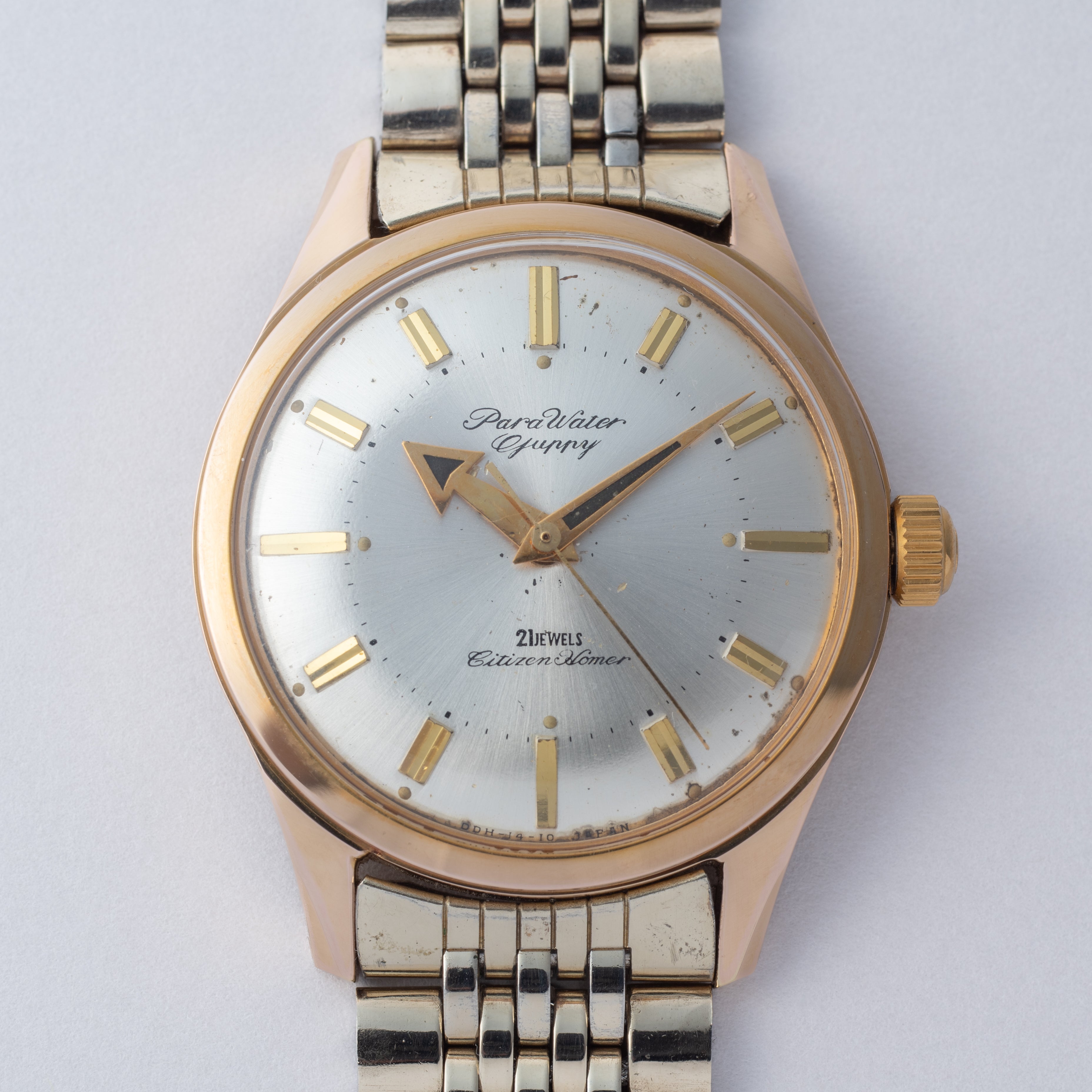 シチズン ホーマー グッピー 1960年代製 アローハンド 純正ブレス タグ付き