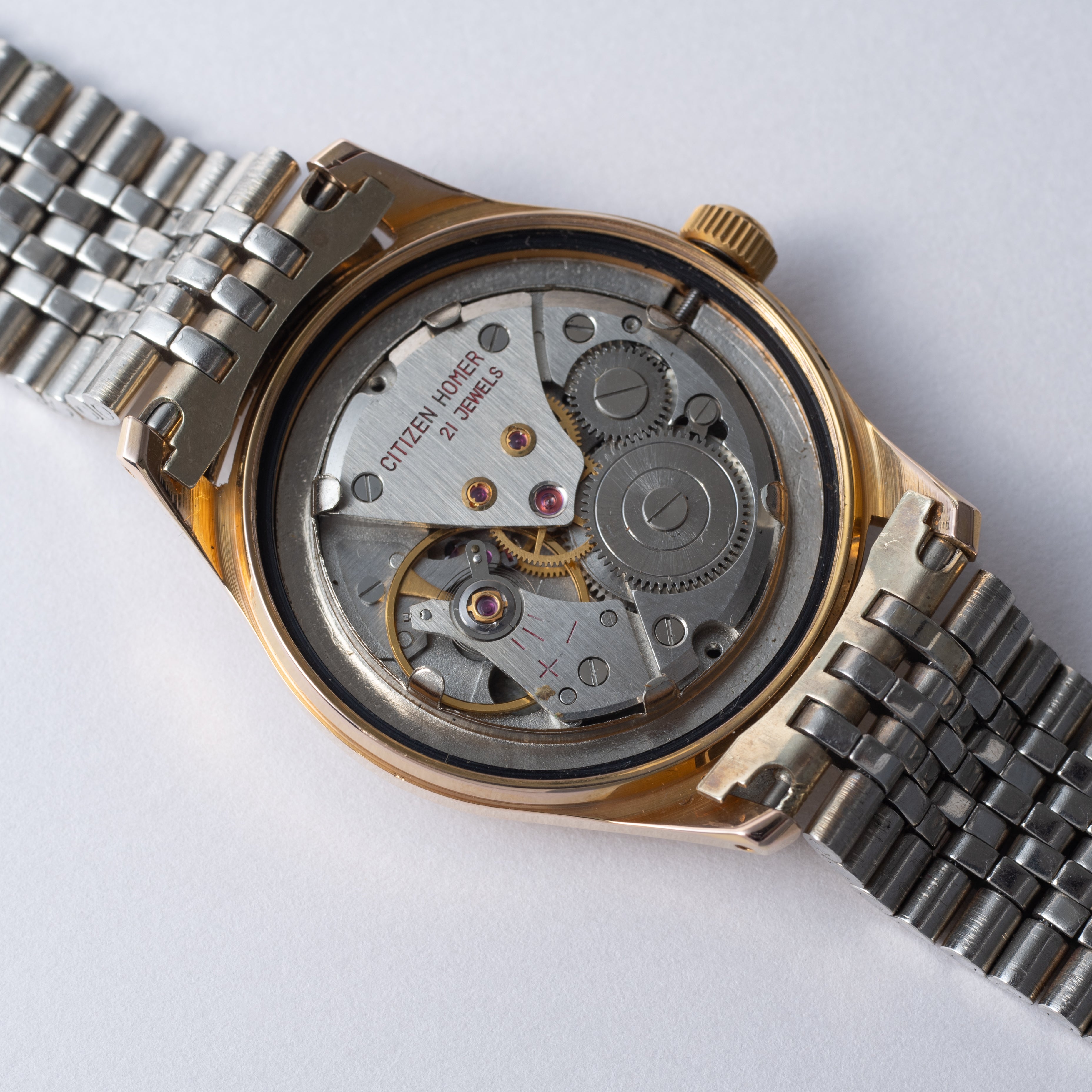 シチズン ホーマー グッピー 1960年代製 アローハンド 純正ブレス タグ付き