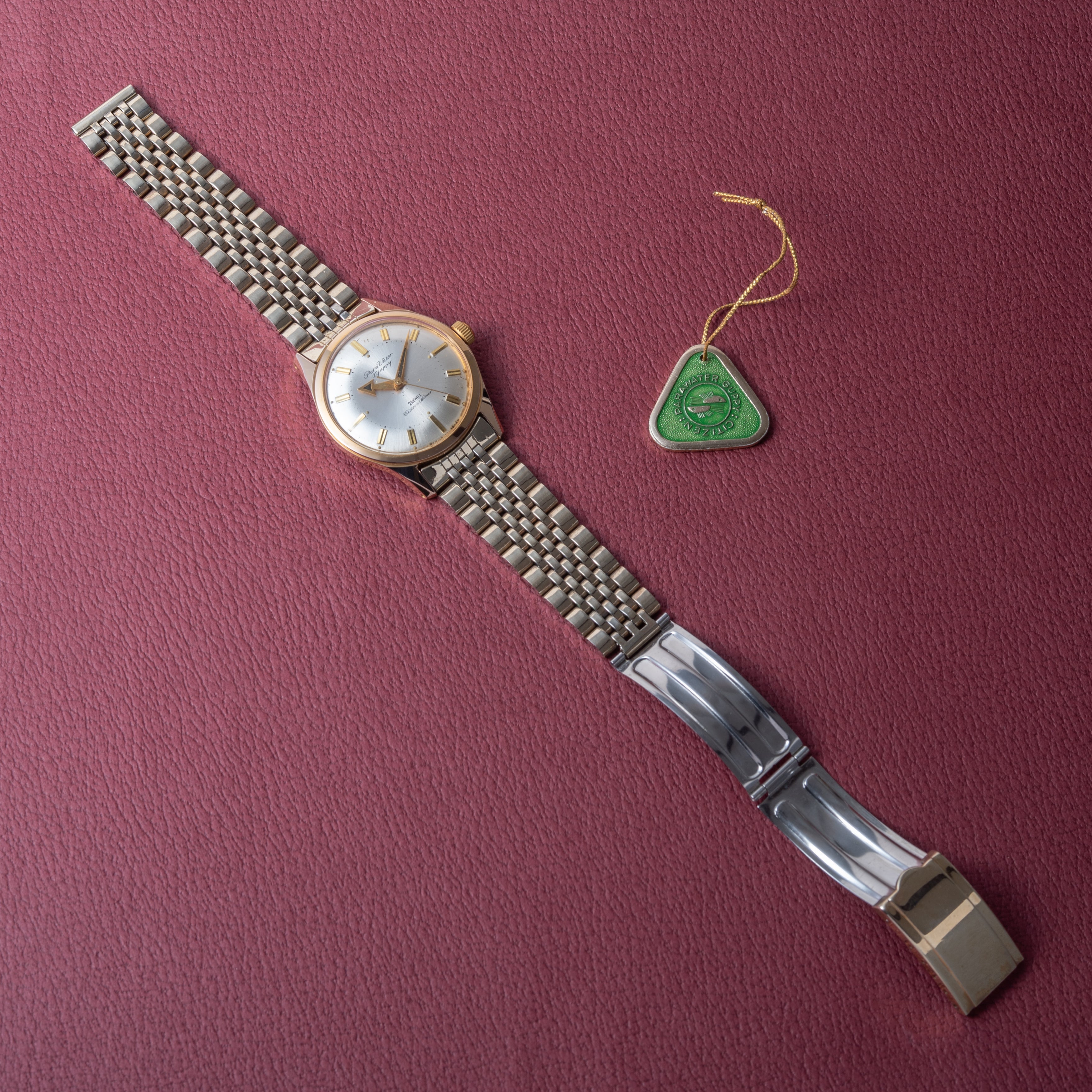 シチズン ホーマー グッピー 1960年代製 アローハンド 純正ブレス タグ付き