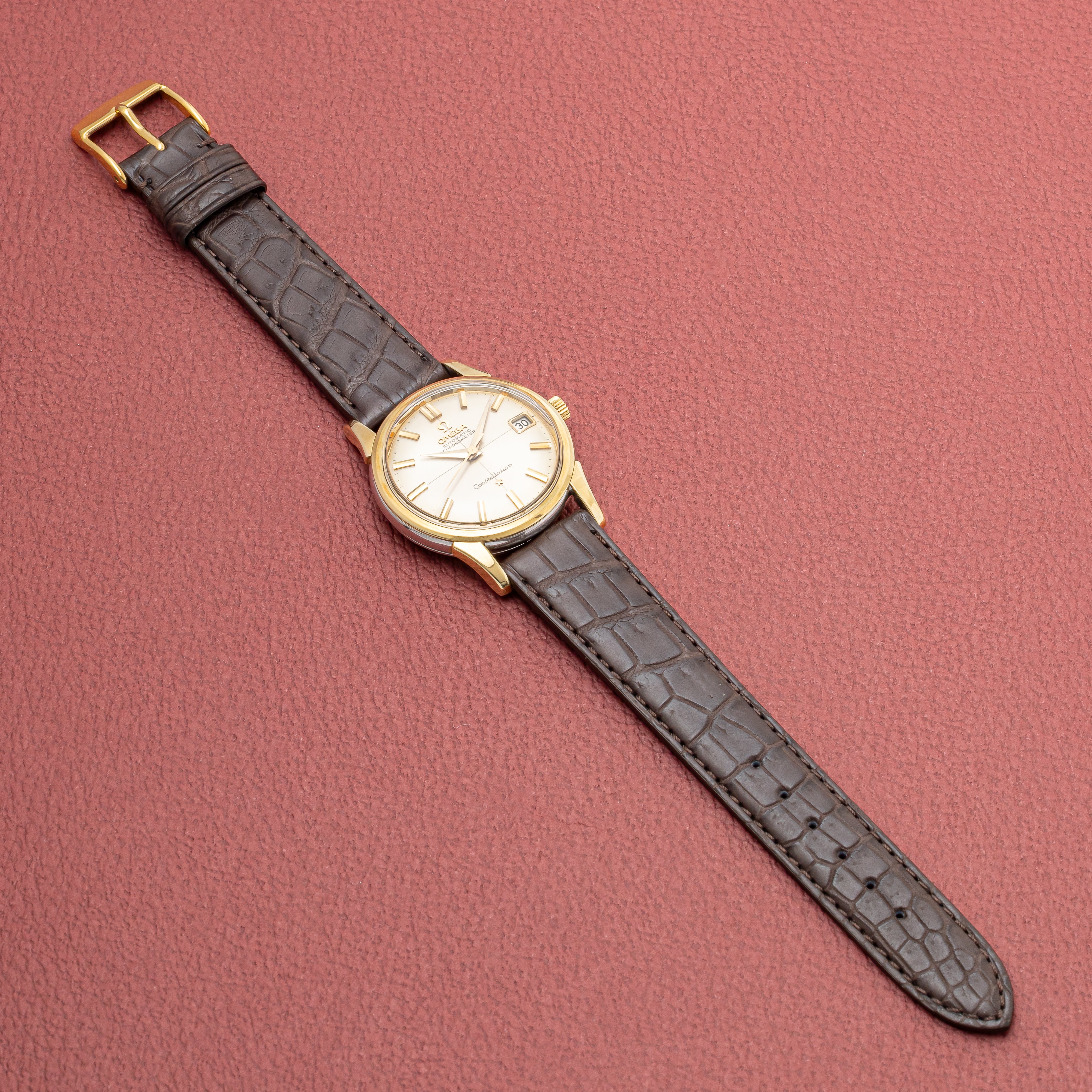 オメガ コンステレーション 1960年製(昭和35年製) トップゴールド Cal.561 Ref.14393-8-SC