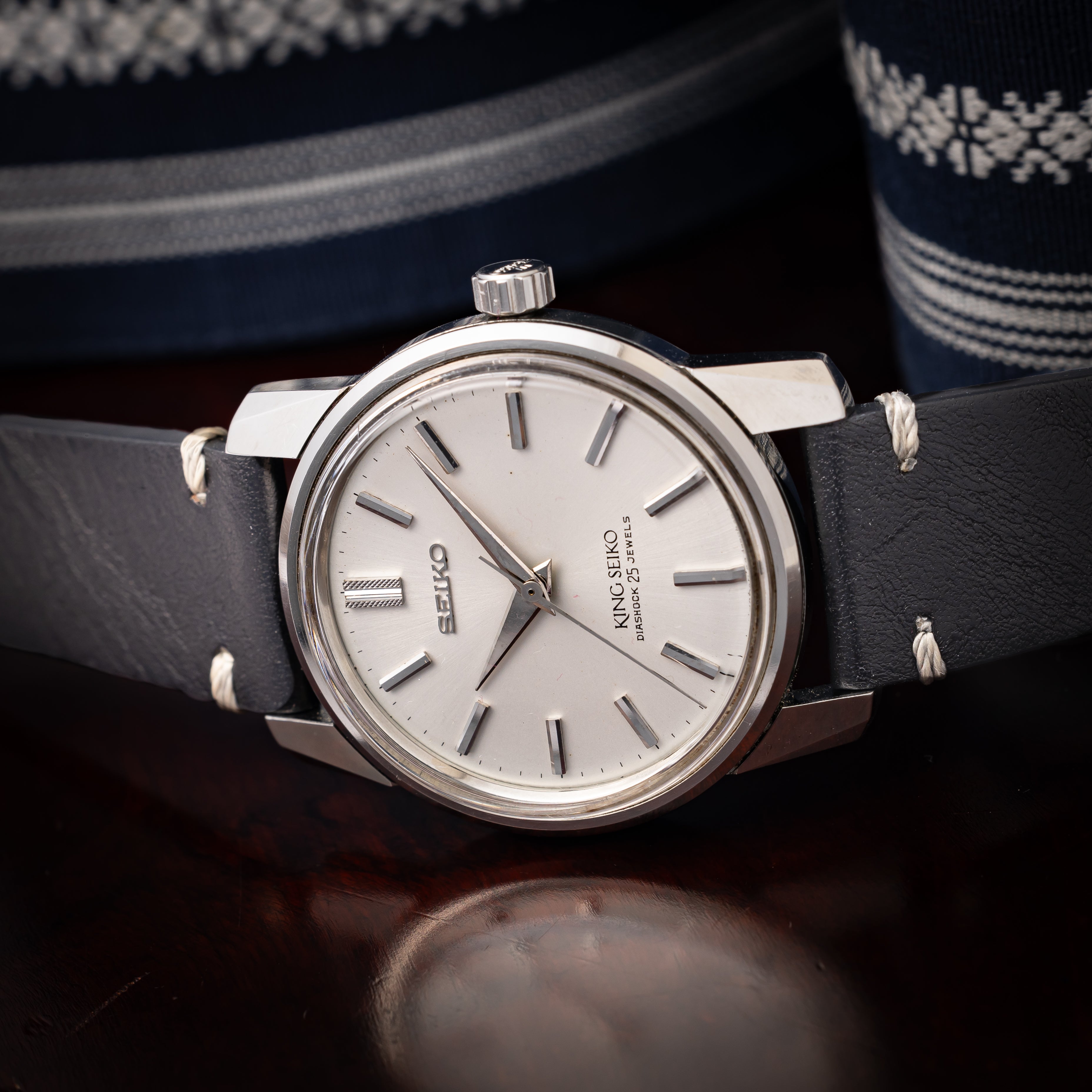 キングセイコー 44KS 1965年製 Ref.44-9990 楯メダリオン ノンデイト