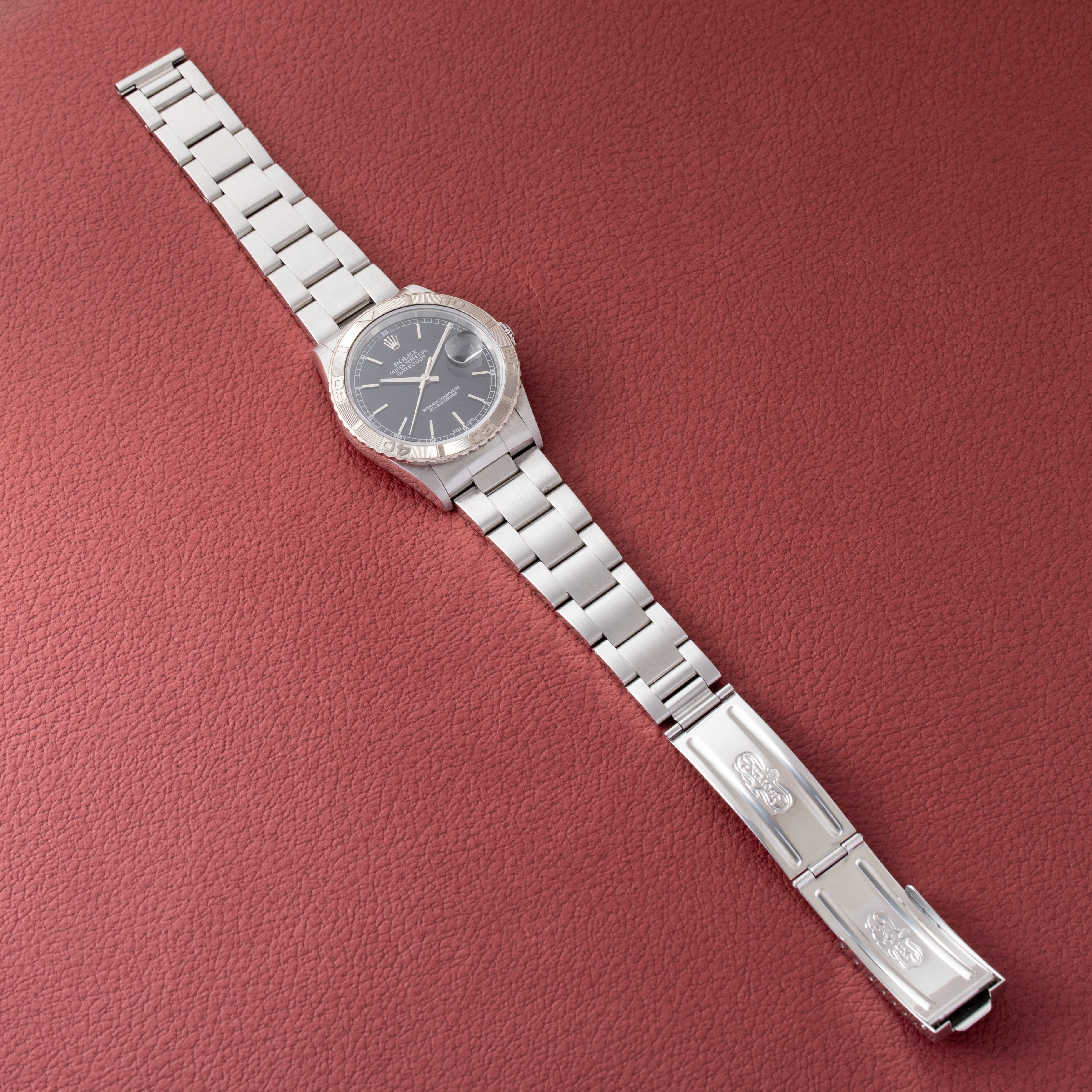 ロレックス サンダーバード Ref.16264 2003年製 ブラックダイヤル ホワイトゴールドベゼル